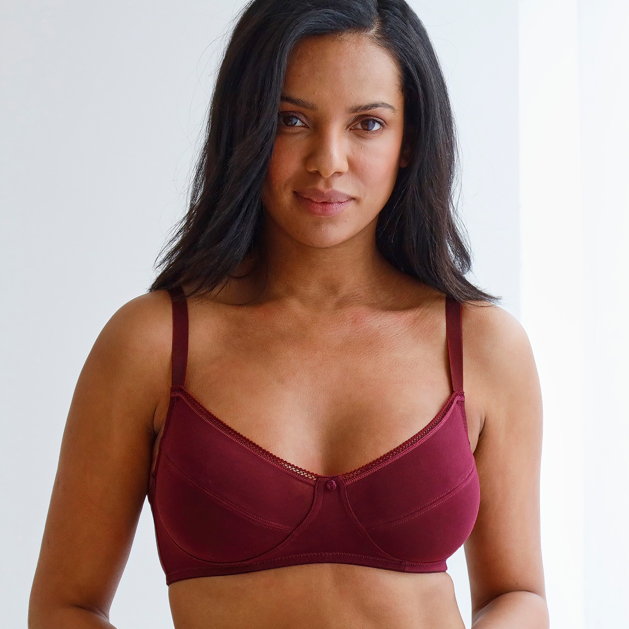 Soutien-gorge Coton Stretch Sans Armatures - Lot De 2 - Blancheporte