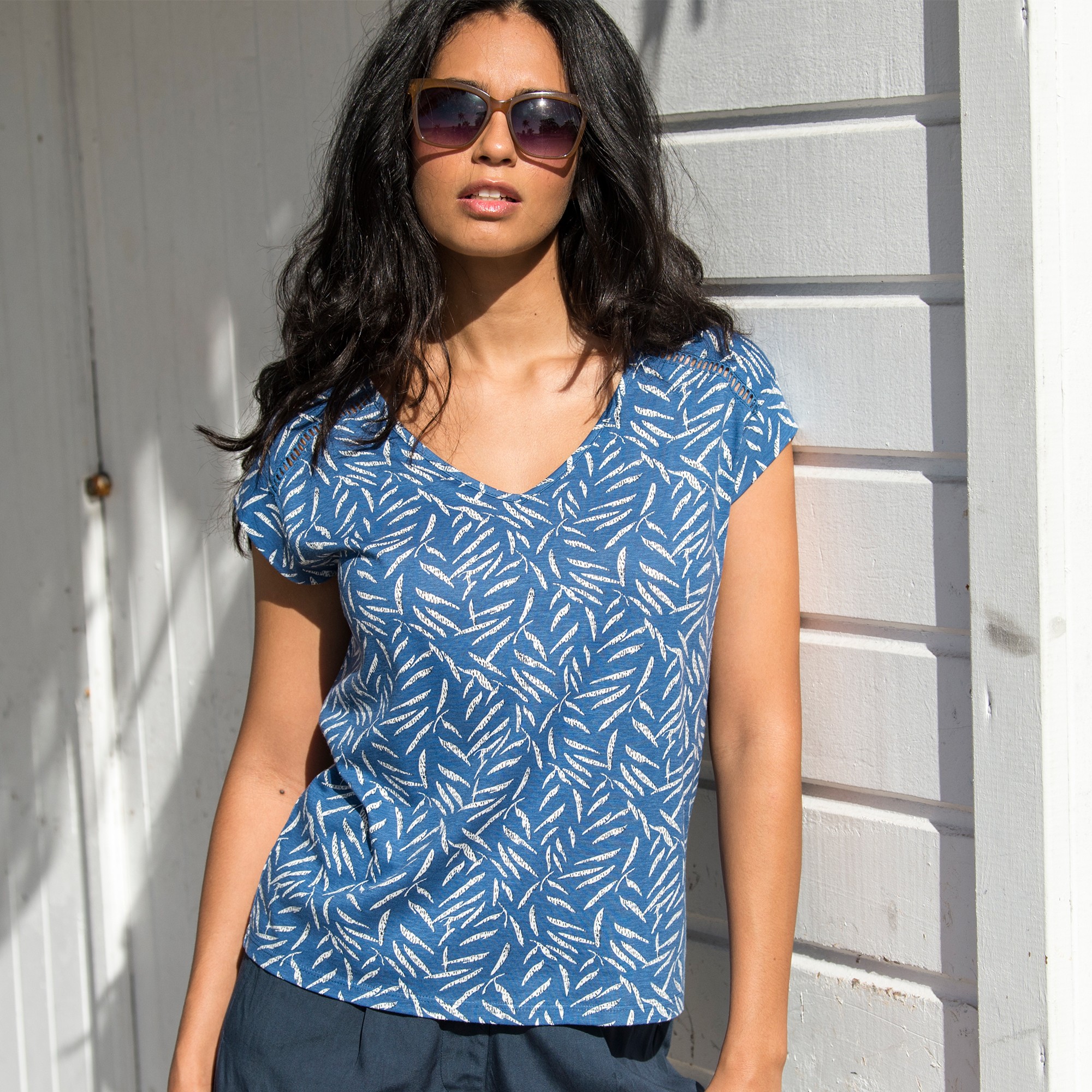 T-shirt Imprimé, Jour Échelle - Blancheporte