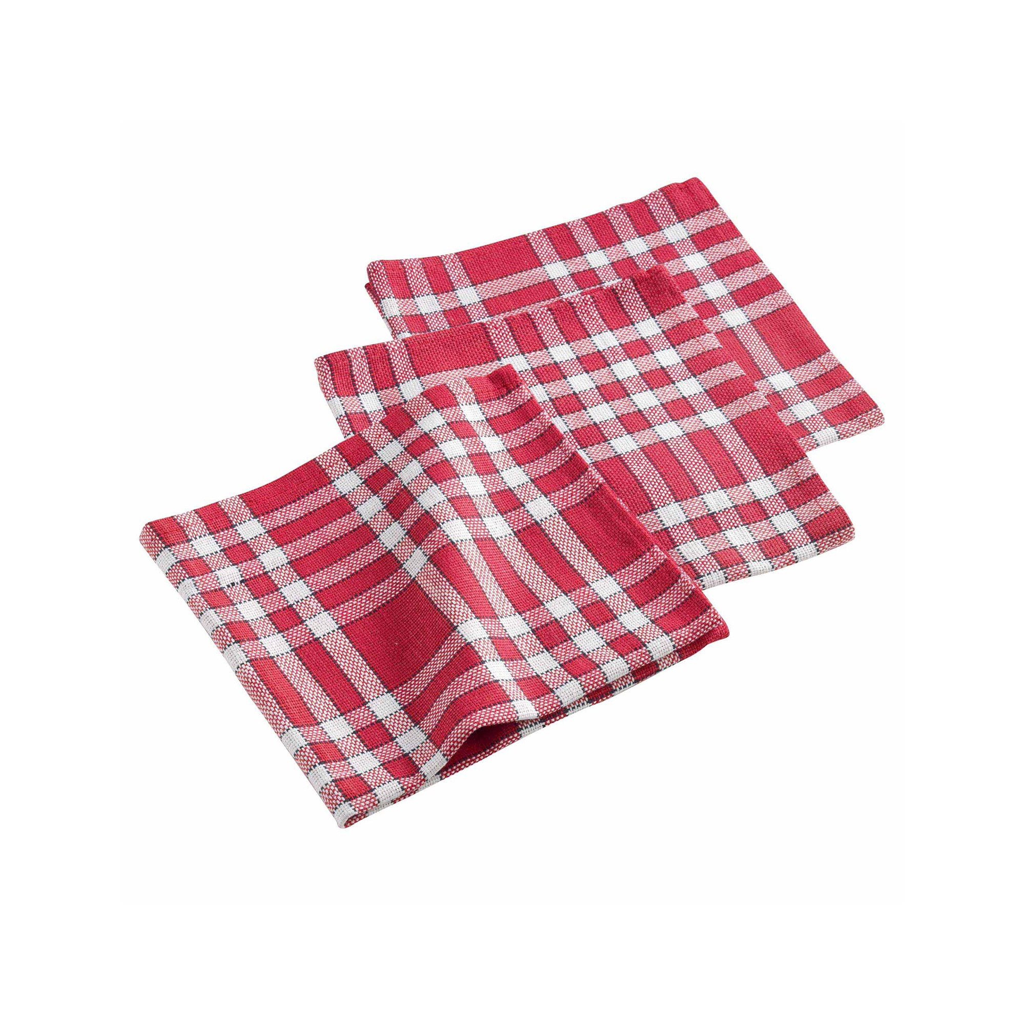 Serviette De Table Carreaux - Lot De 3 - Blancheporte