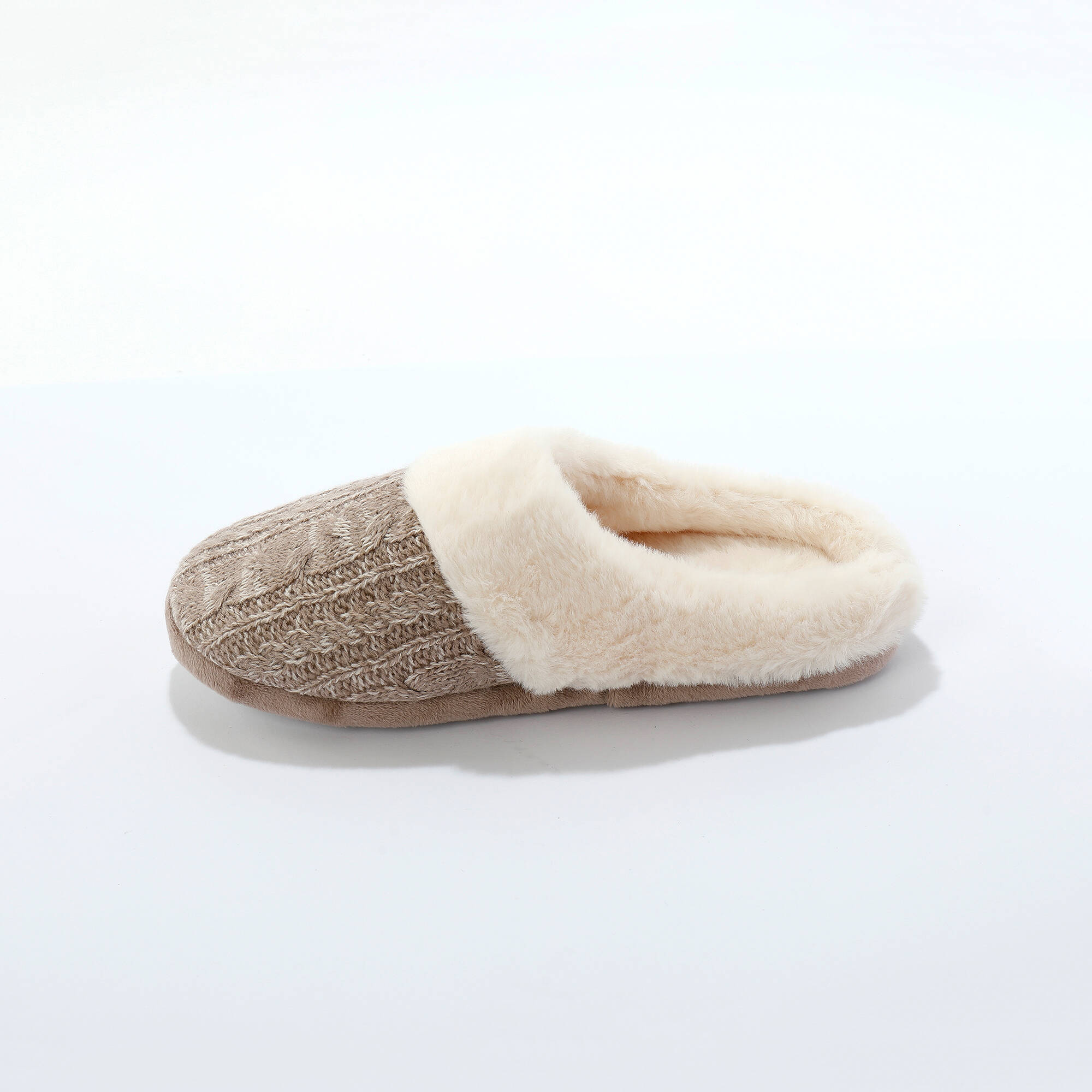 Chaussons mules tricot - Blancheporte 18$
