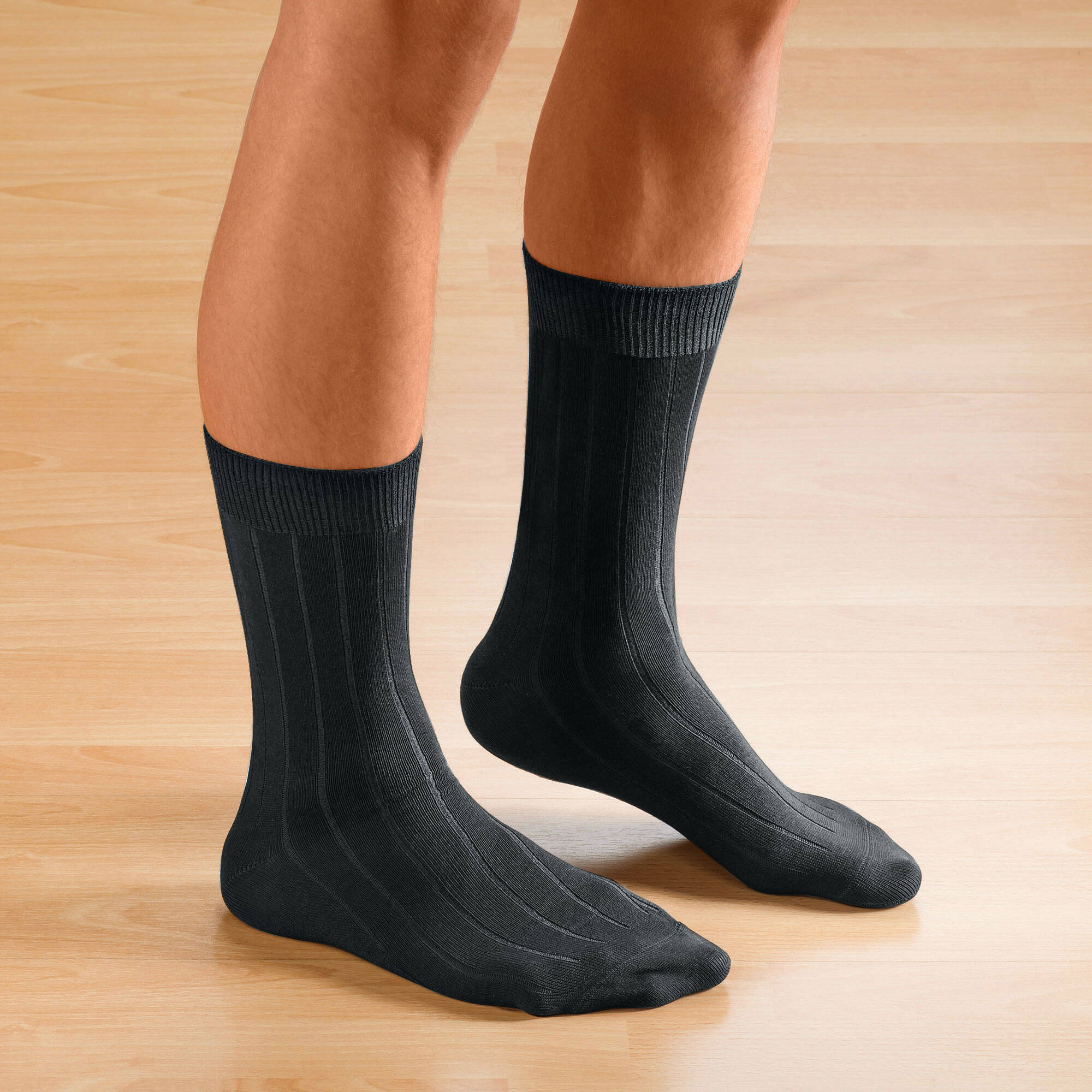 Mi-chaussettes non comprimantes - lot de 2 paires - Blancheporte 16$