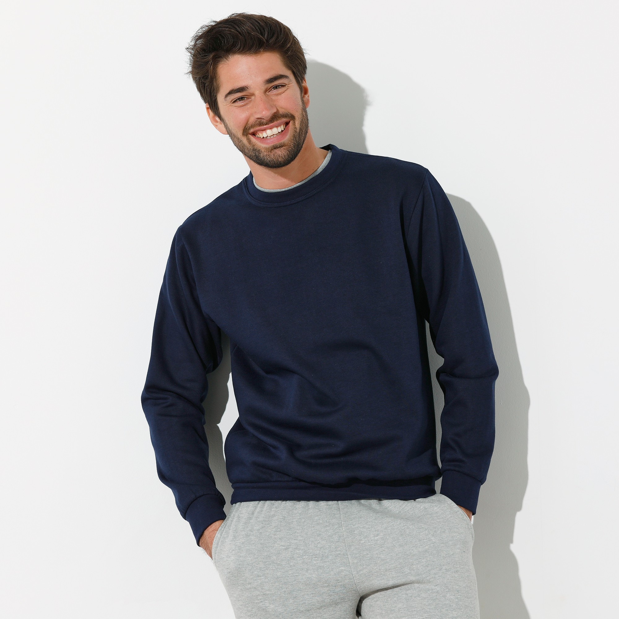 Sweat Molleton Col Rond - Blancheporte