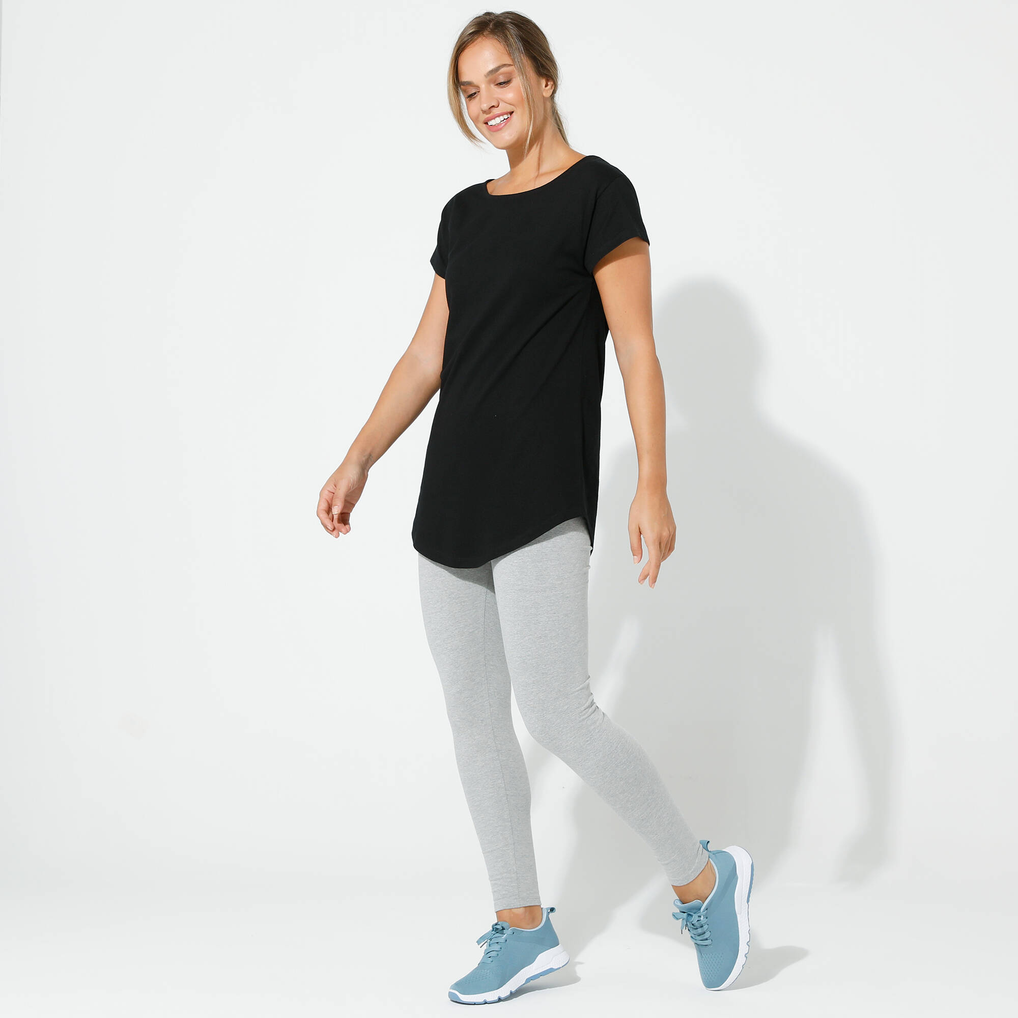 Legging uni maille jersey - Blancheporte 11$