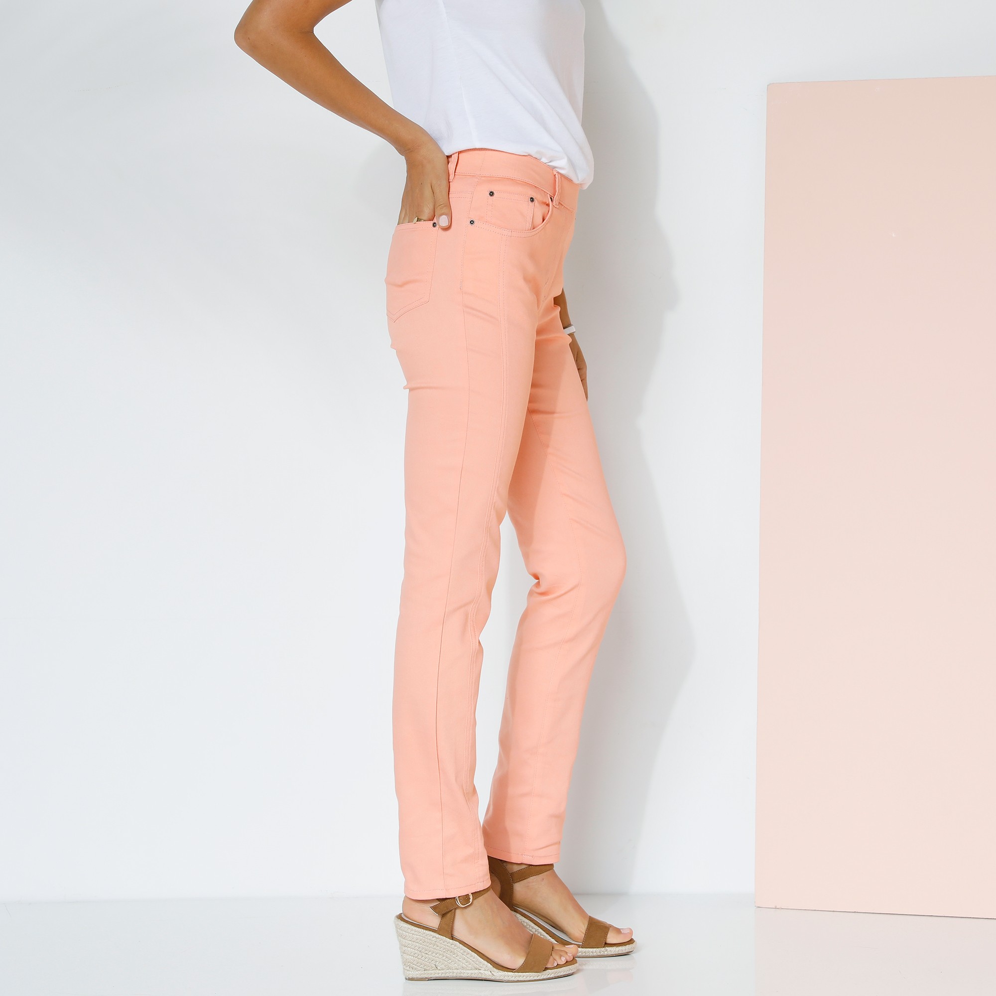 Pantalon Stretch Coutures Affinantes - Blancheporte