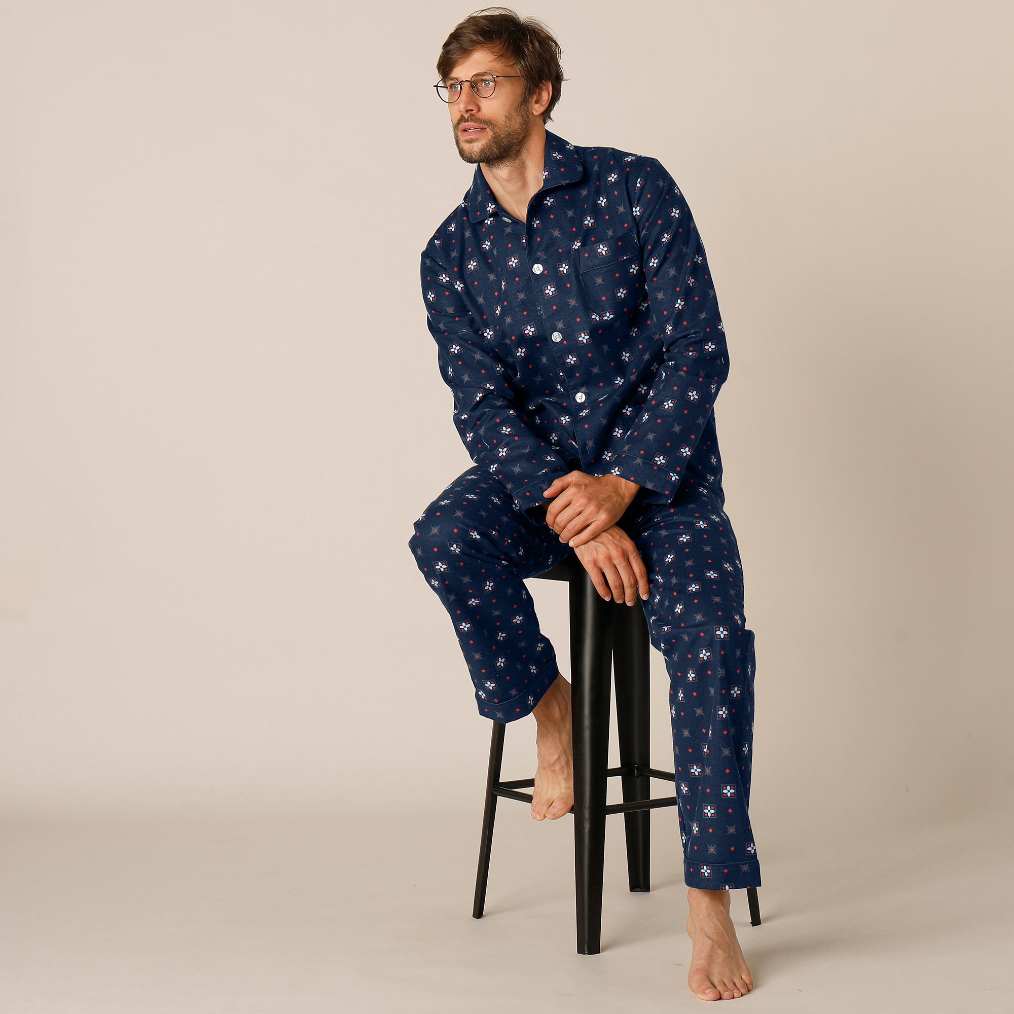 Blanche porte online pyjama homme