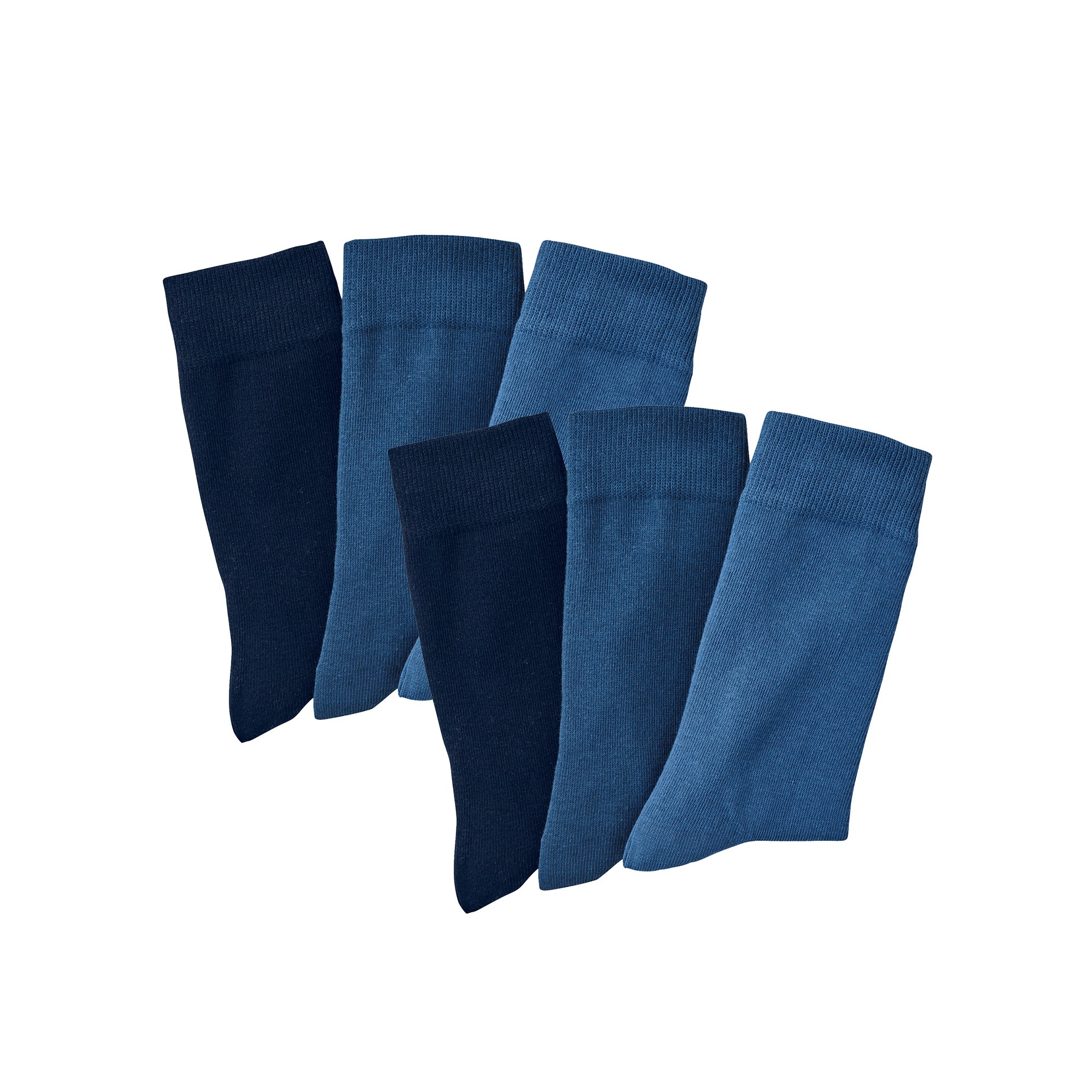 Mi-chaussettes Basiques - Lot De 6 Paires - Blancheporte