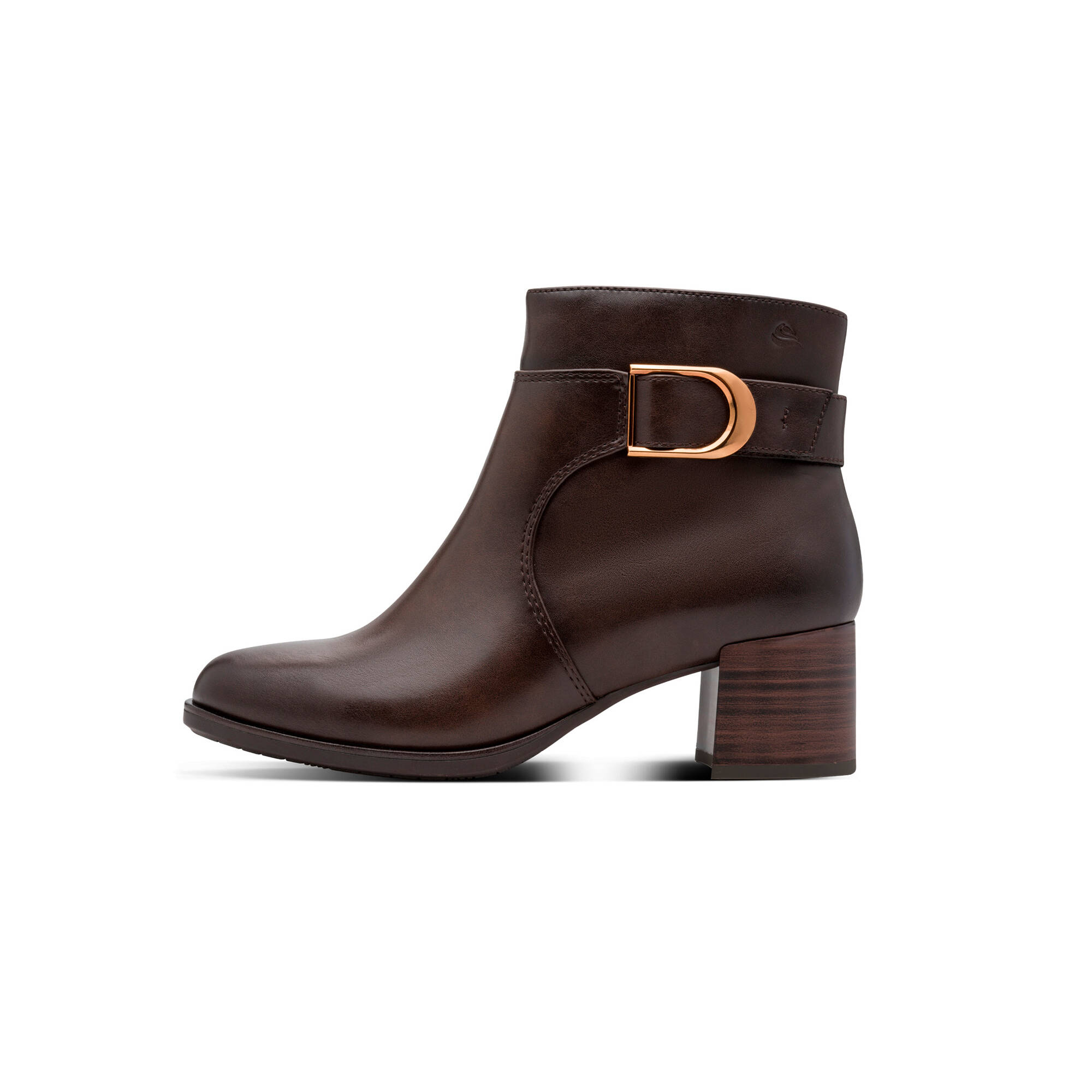 Boots boucle à talon grande largeur - Blancheporte