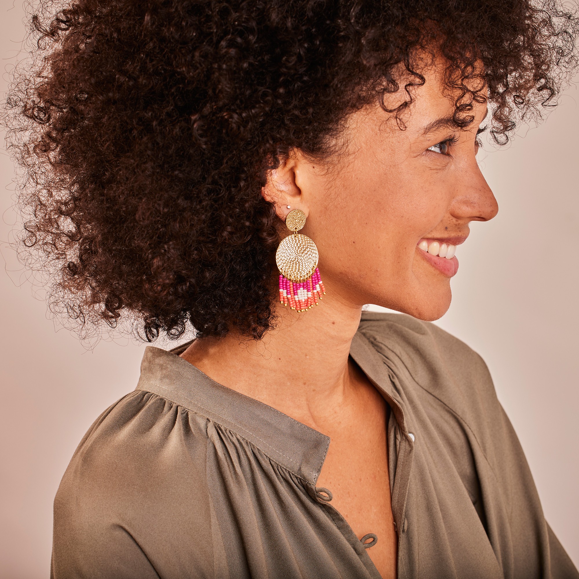 Boucles D'oreilles Perles Fantaisie - Blancheporte