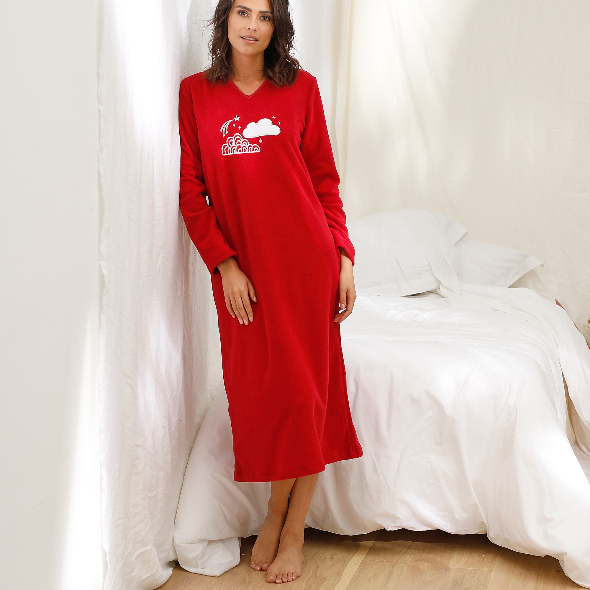 Blancheporte chemise de nuit longue top
