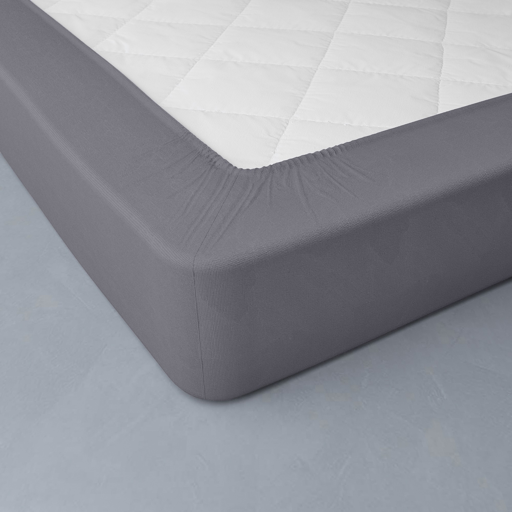 Drap-housse Uni Flanelle Bonnets 32 Cm - Blancheporte