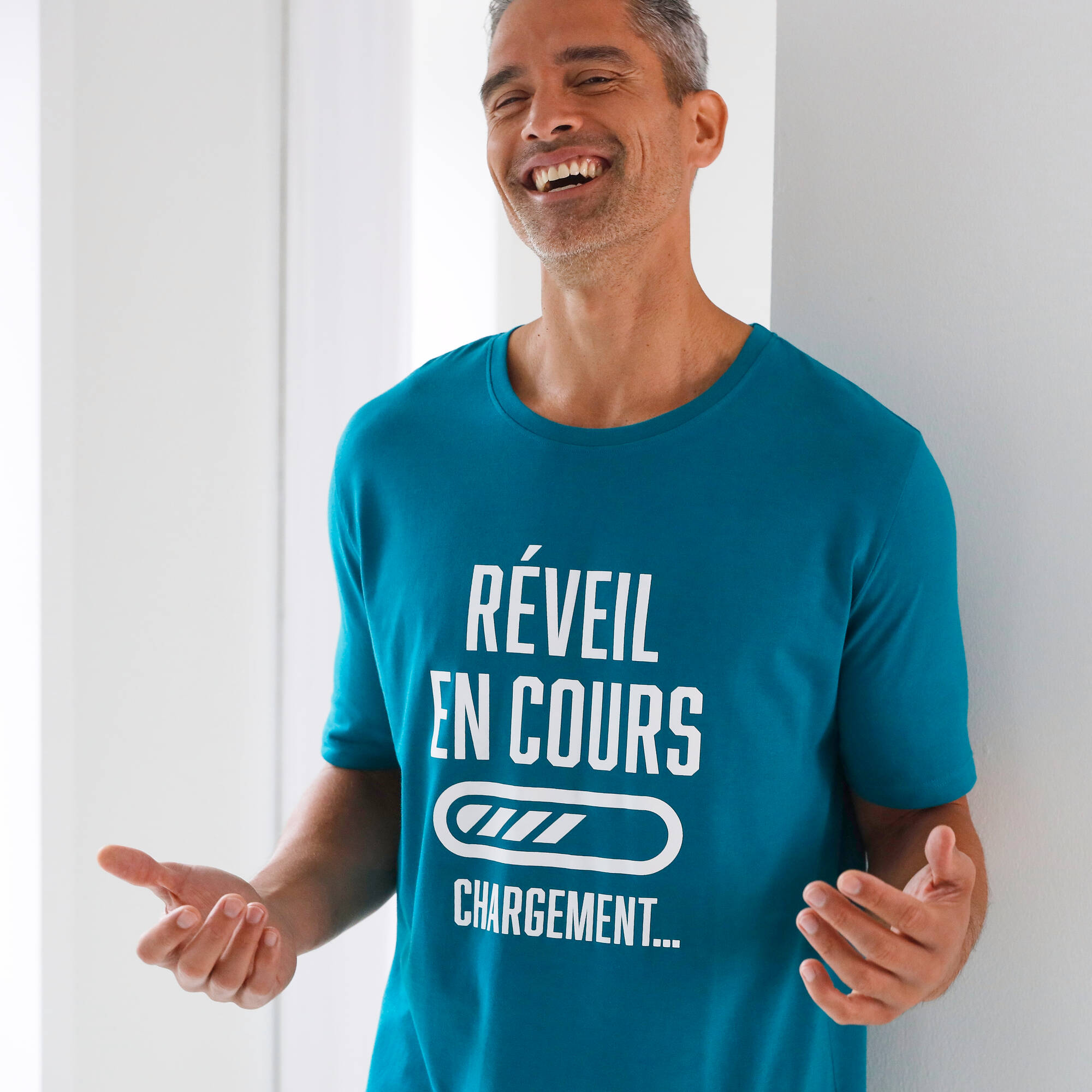 Maxi T-shirt pyjama imprim rveil en cours - Blancheporte 20$