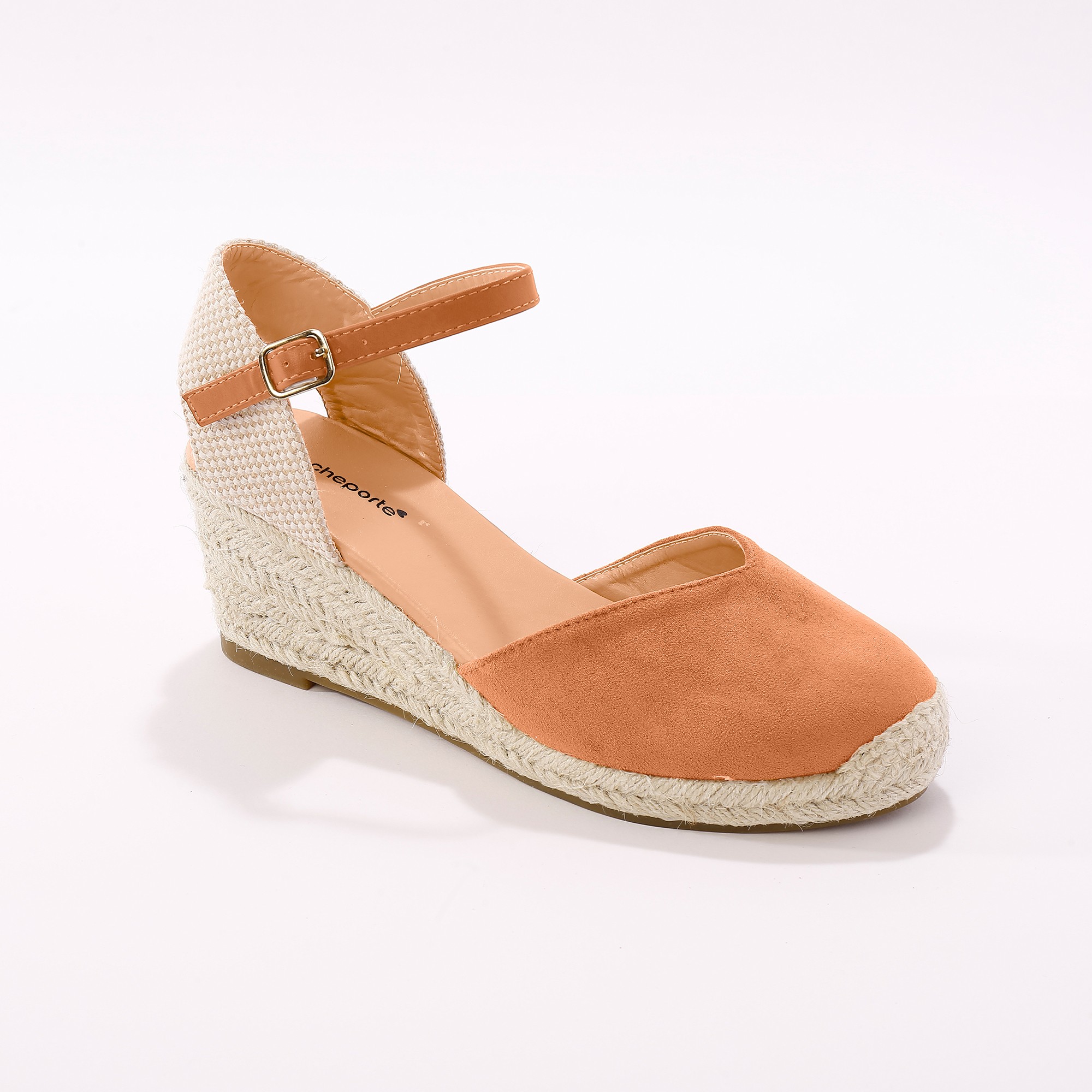Espadrilles compensées bout fermé hot sale