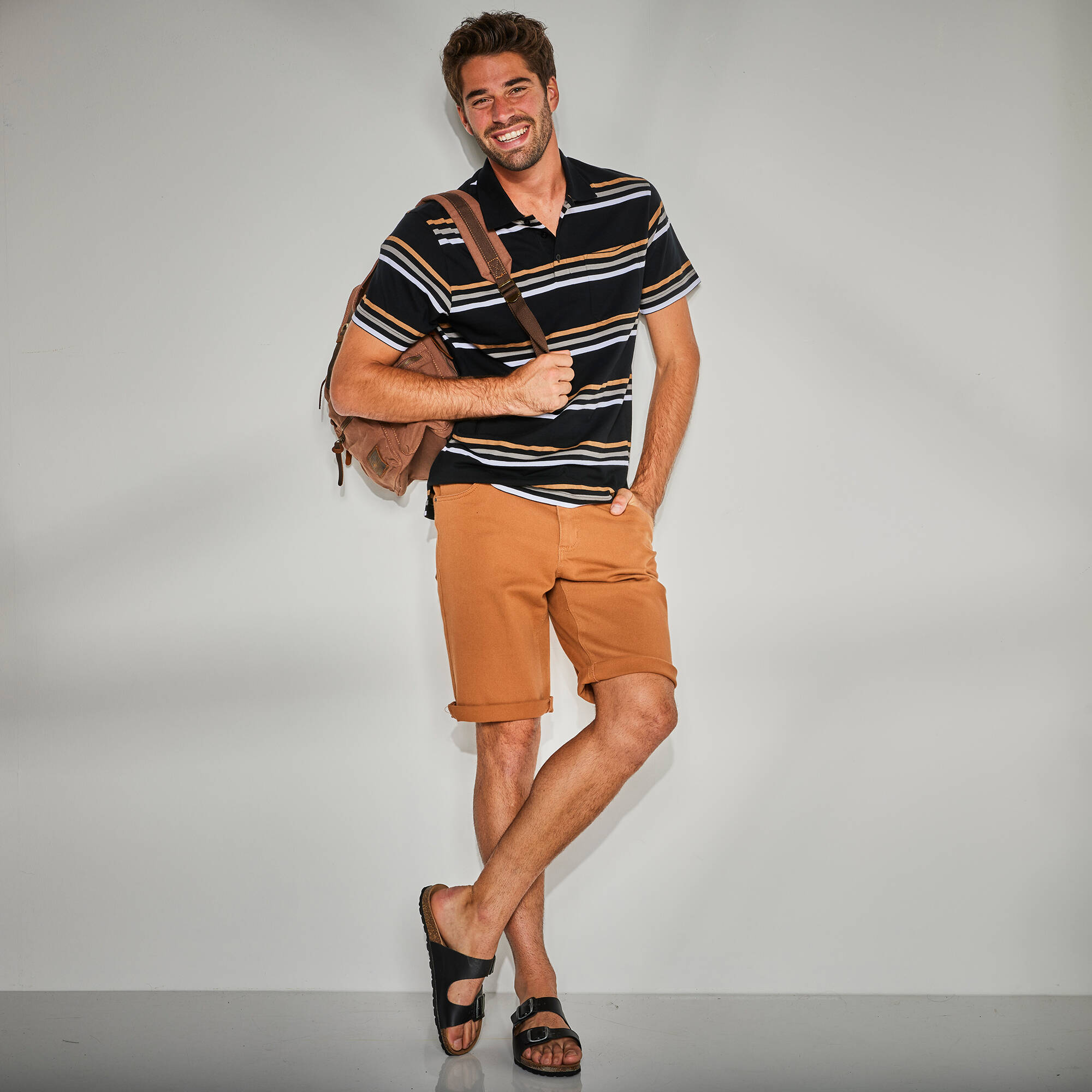 Polo ray manches courtes - Blancheporte 20$