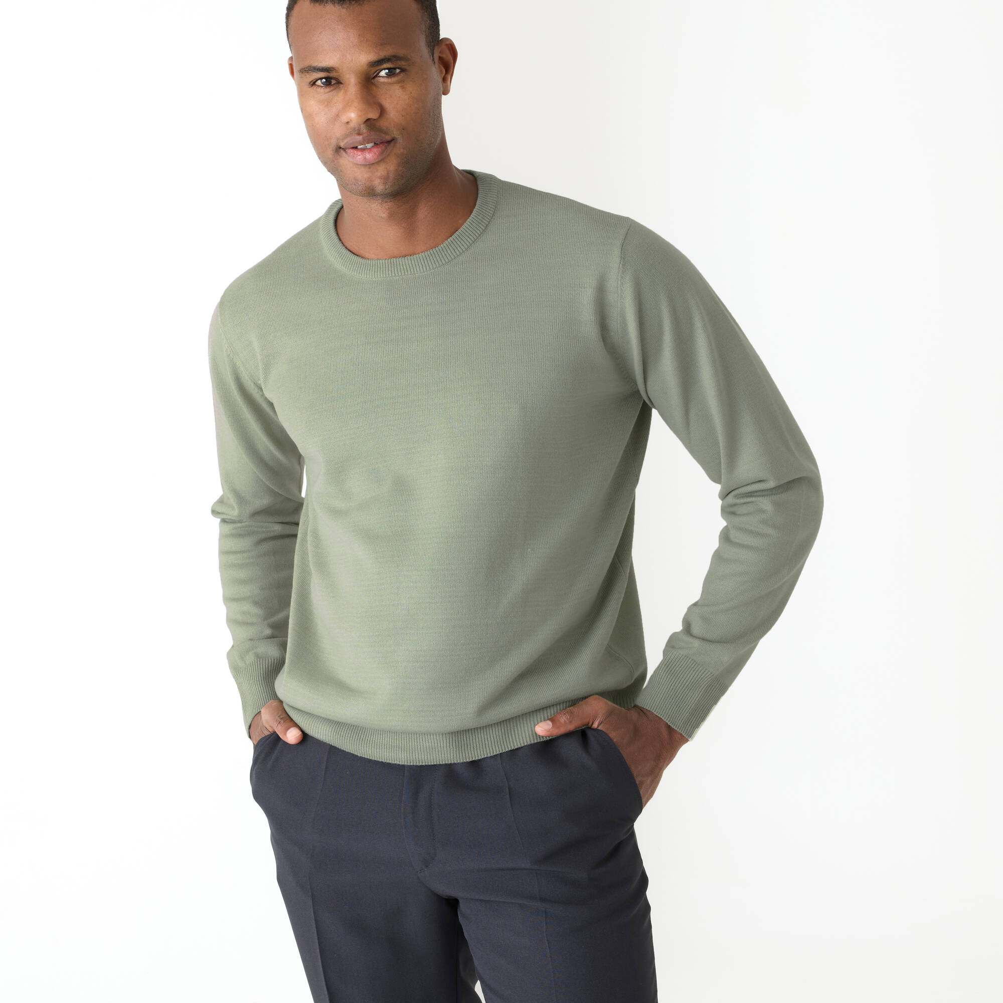 Pull uni col rond - Blancheporte 30$