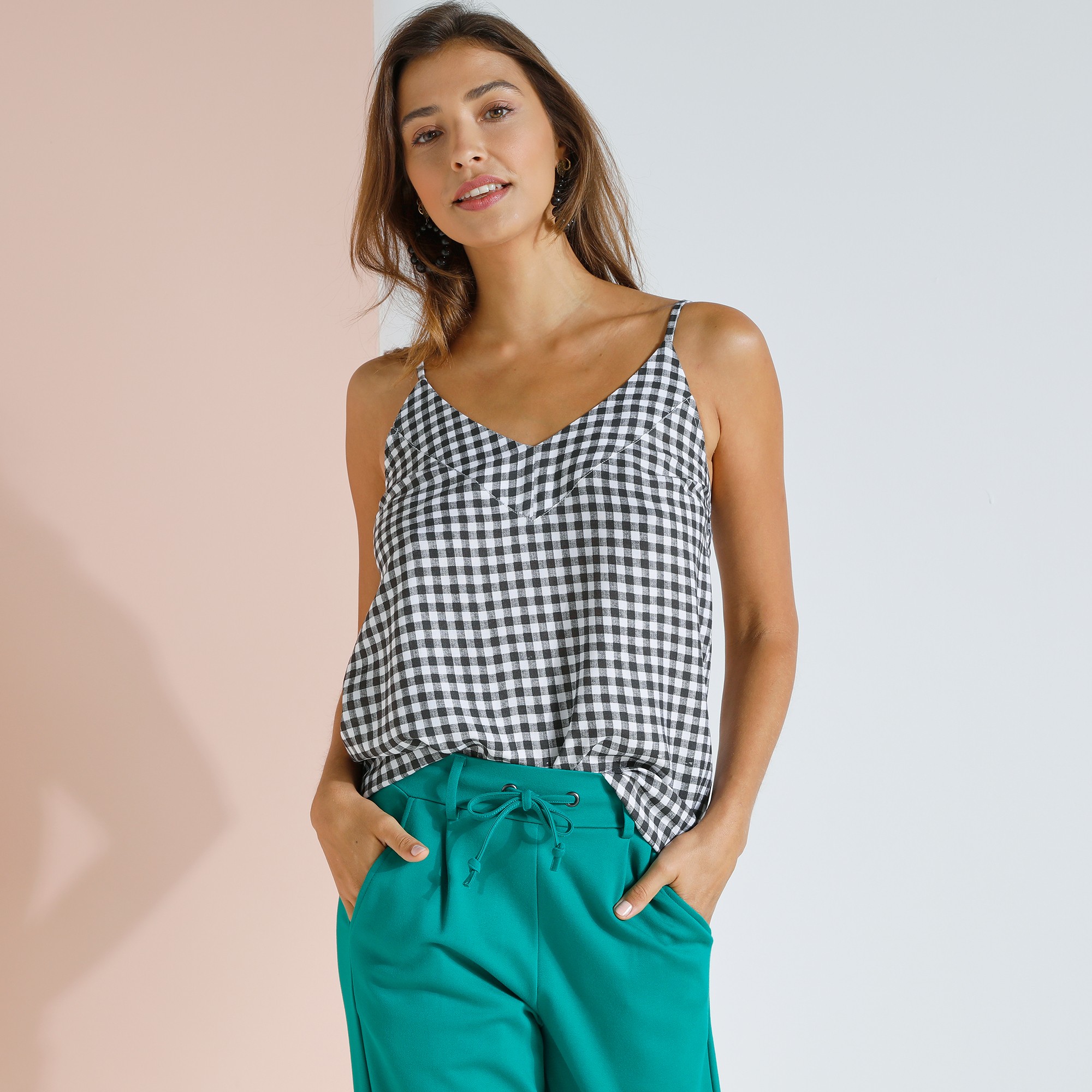 Caraco Vichy, Viscose Écoresponsable - Blancheporte