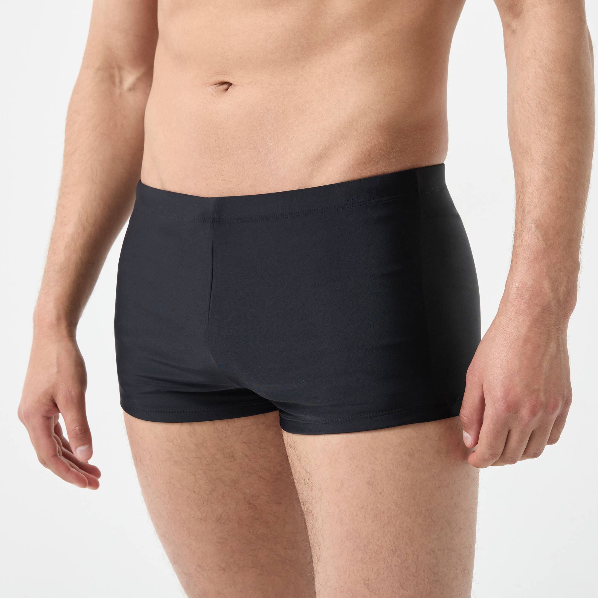 Boxer de bain uni noir - Blancheporte 13$
