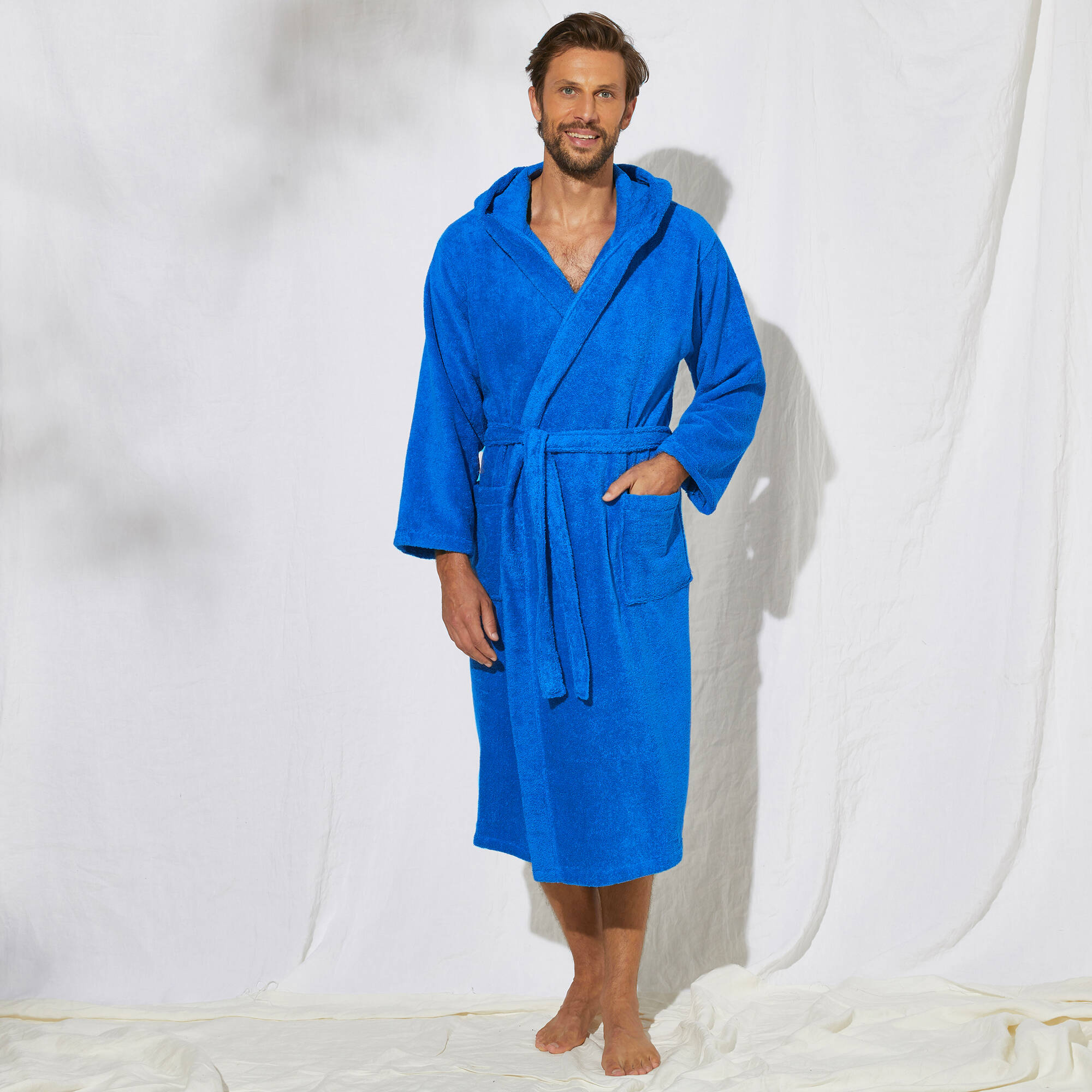 Blanche porte peignoir homme outlet
