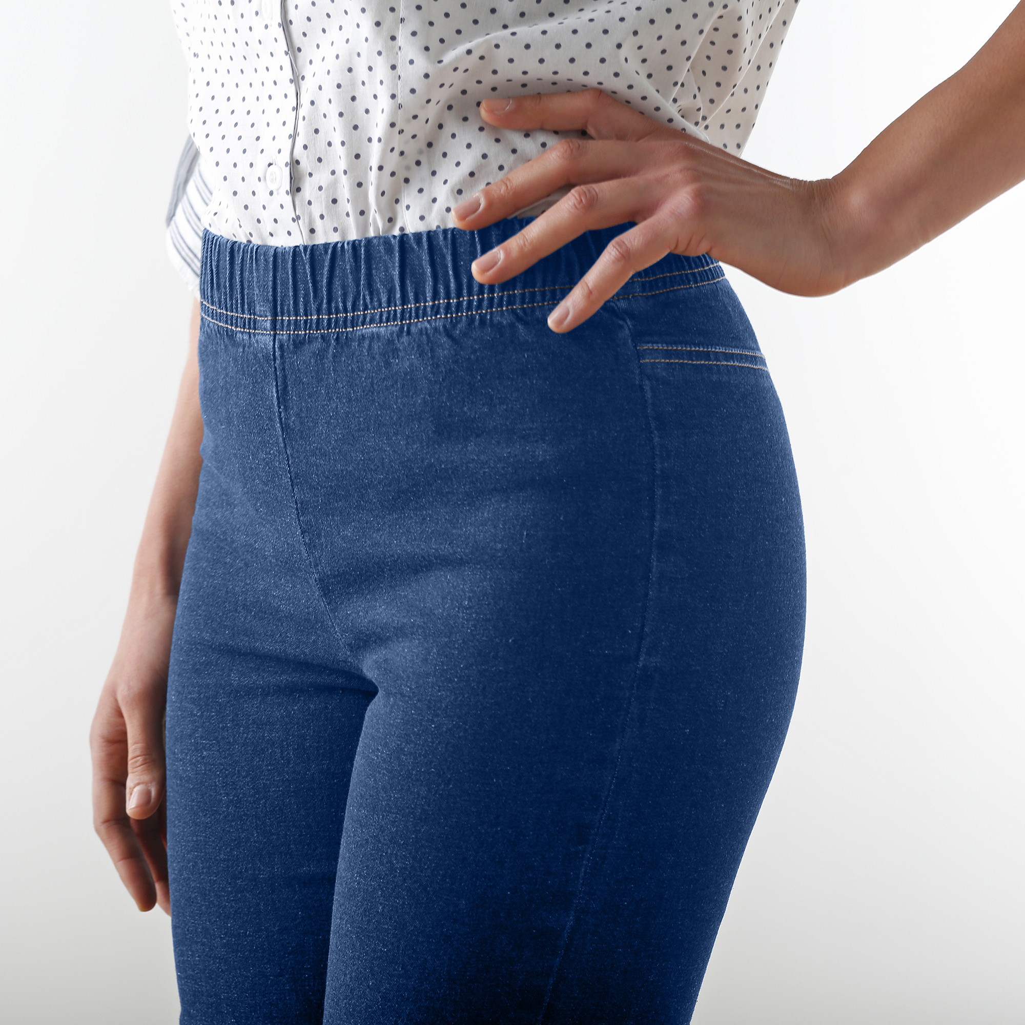Blancheporte jean femme taille discount elastique