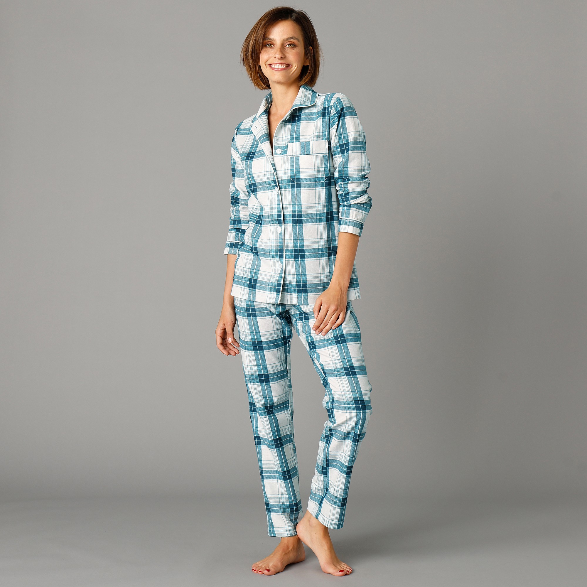 Pyjama blanche store porte