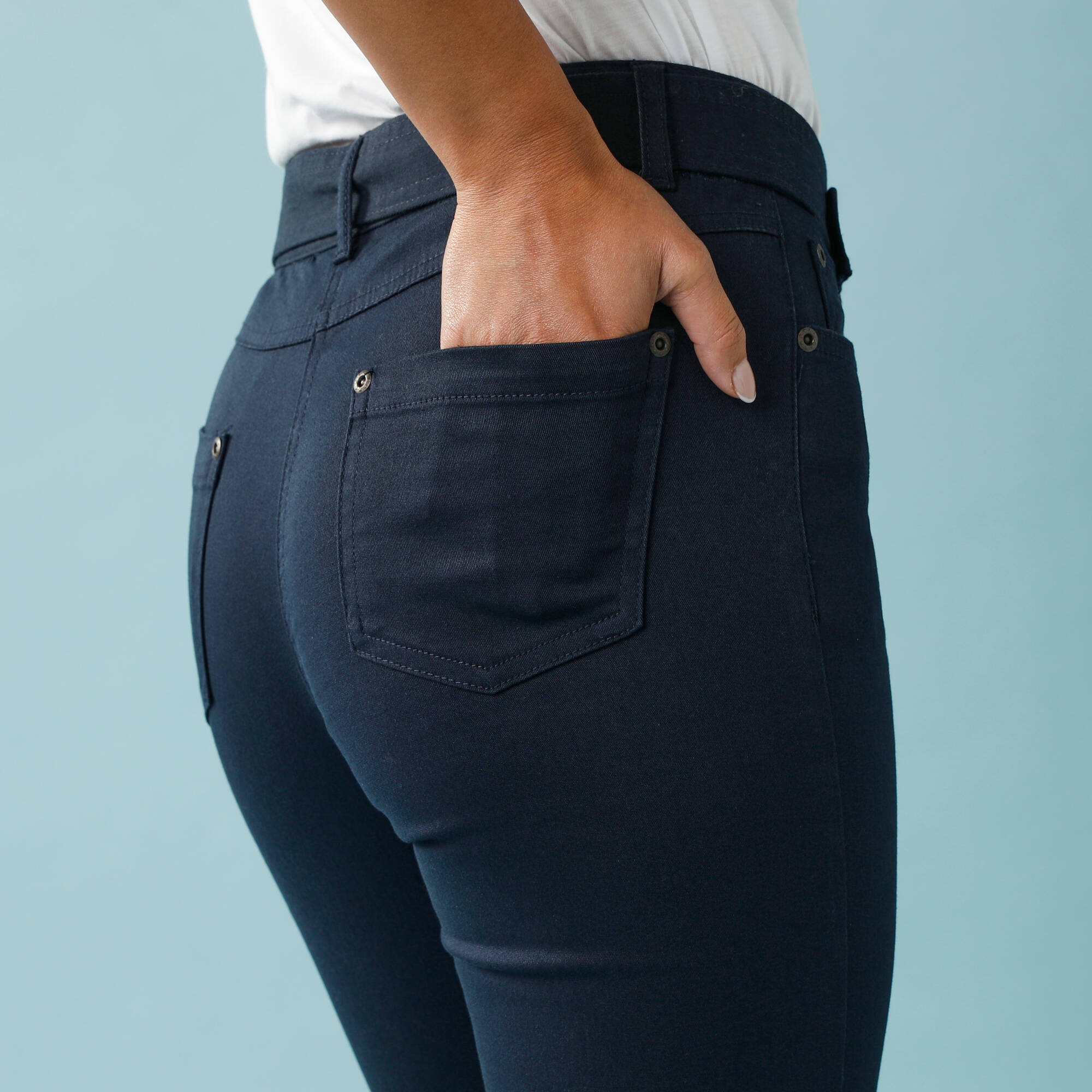 Pantalon droit Spcial Petites - Blancheporte 43$