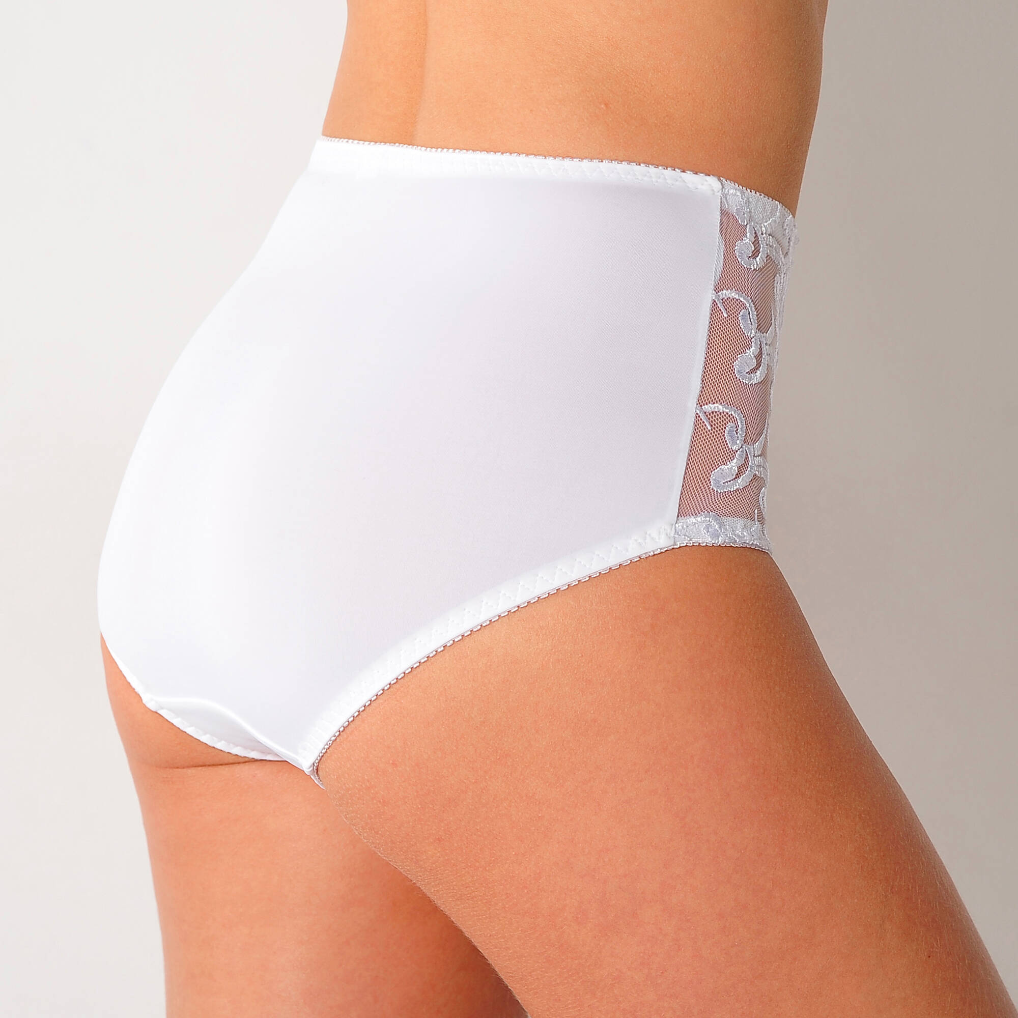 Gainette ventre plat microfibre tulle brod Sienne - lot de 2 - Blancheporte 30$