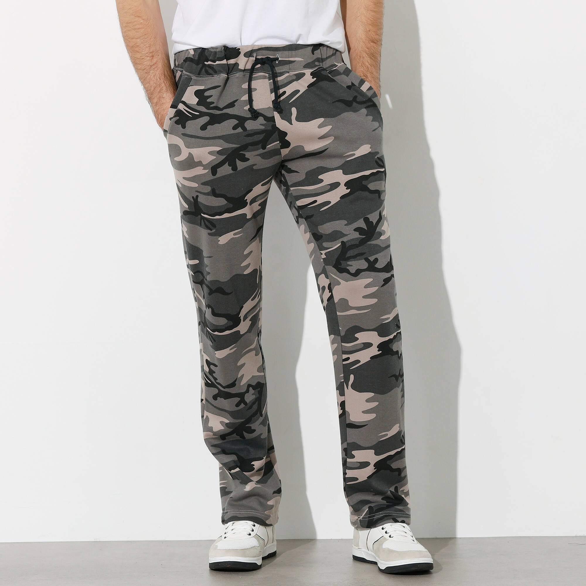 Blanche porte jogging homme outlet