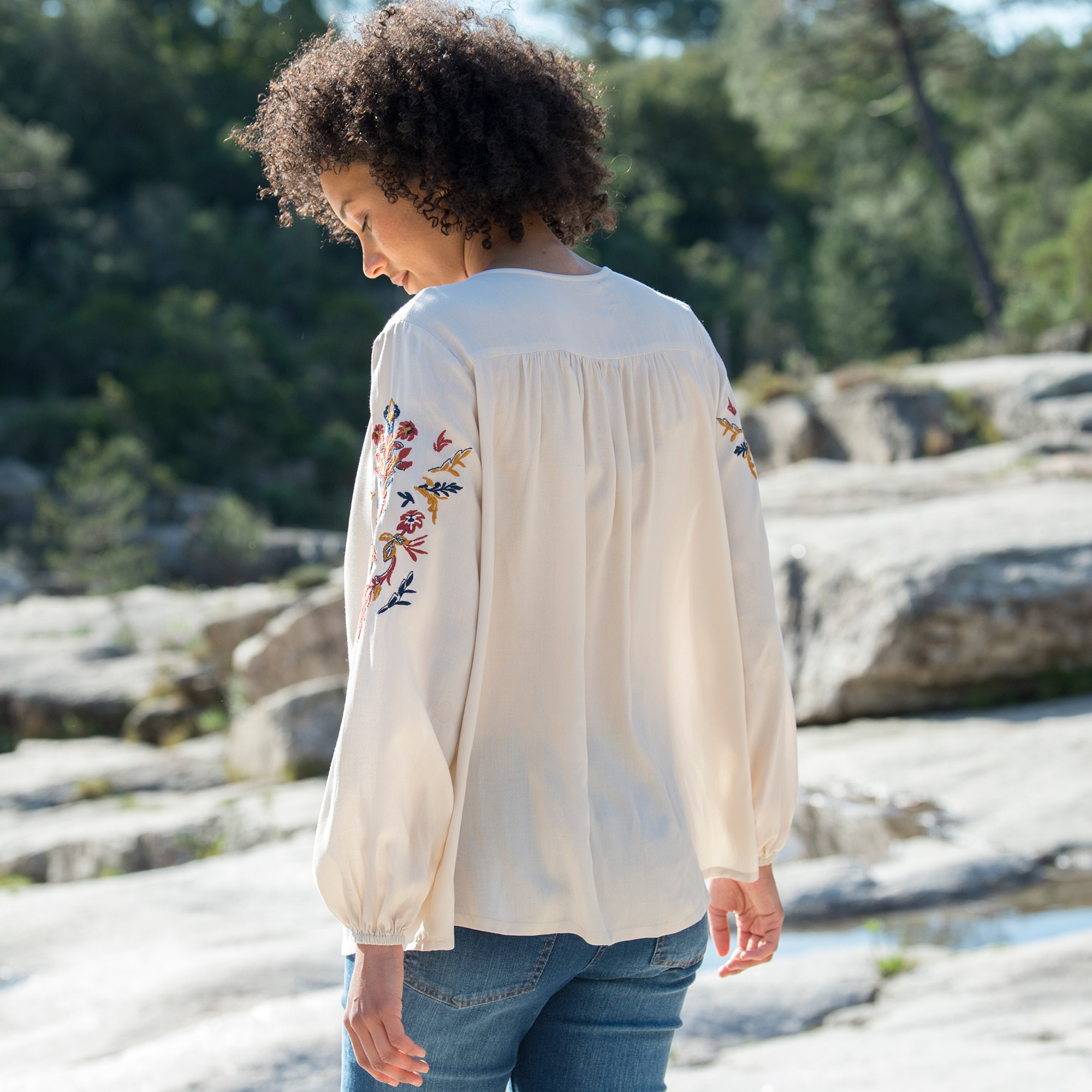 Blouse tablier blancheporte sale