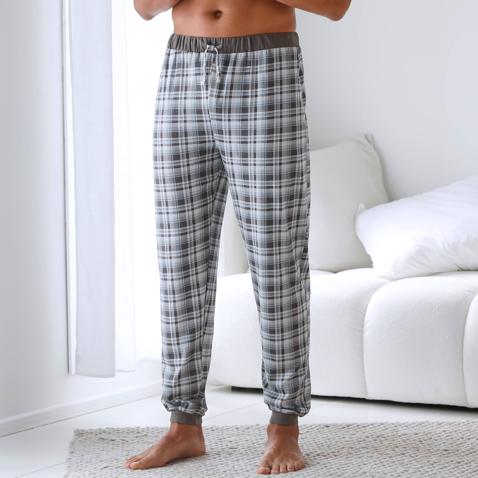 Pantalon pyjama bas resserrs - lot de 2 - Blancheporte 30$