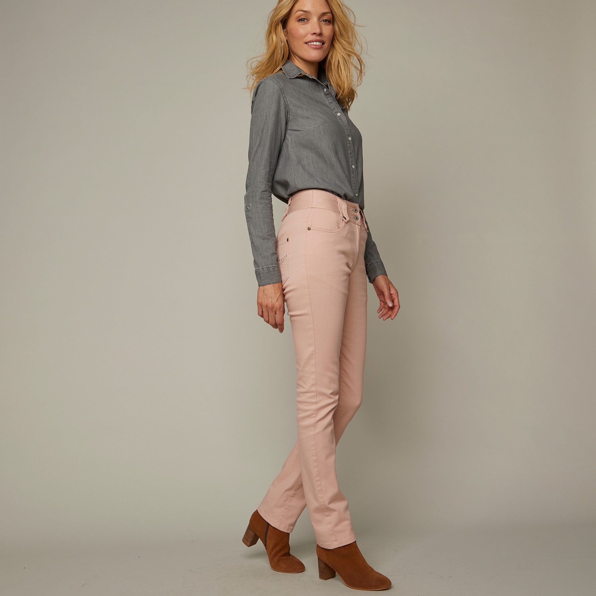 Blancheporte pantalon femme taille haute sale