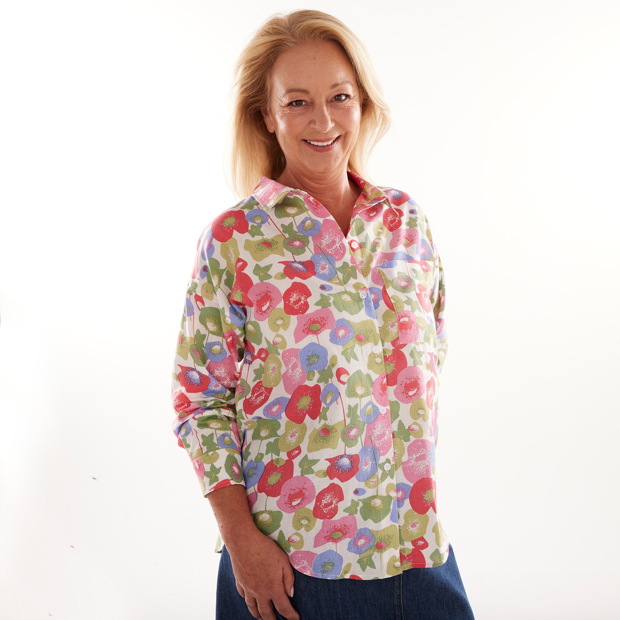 Chemise Oversize Imprimée - Blancheporte