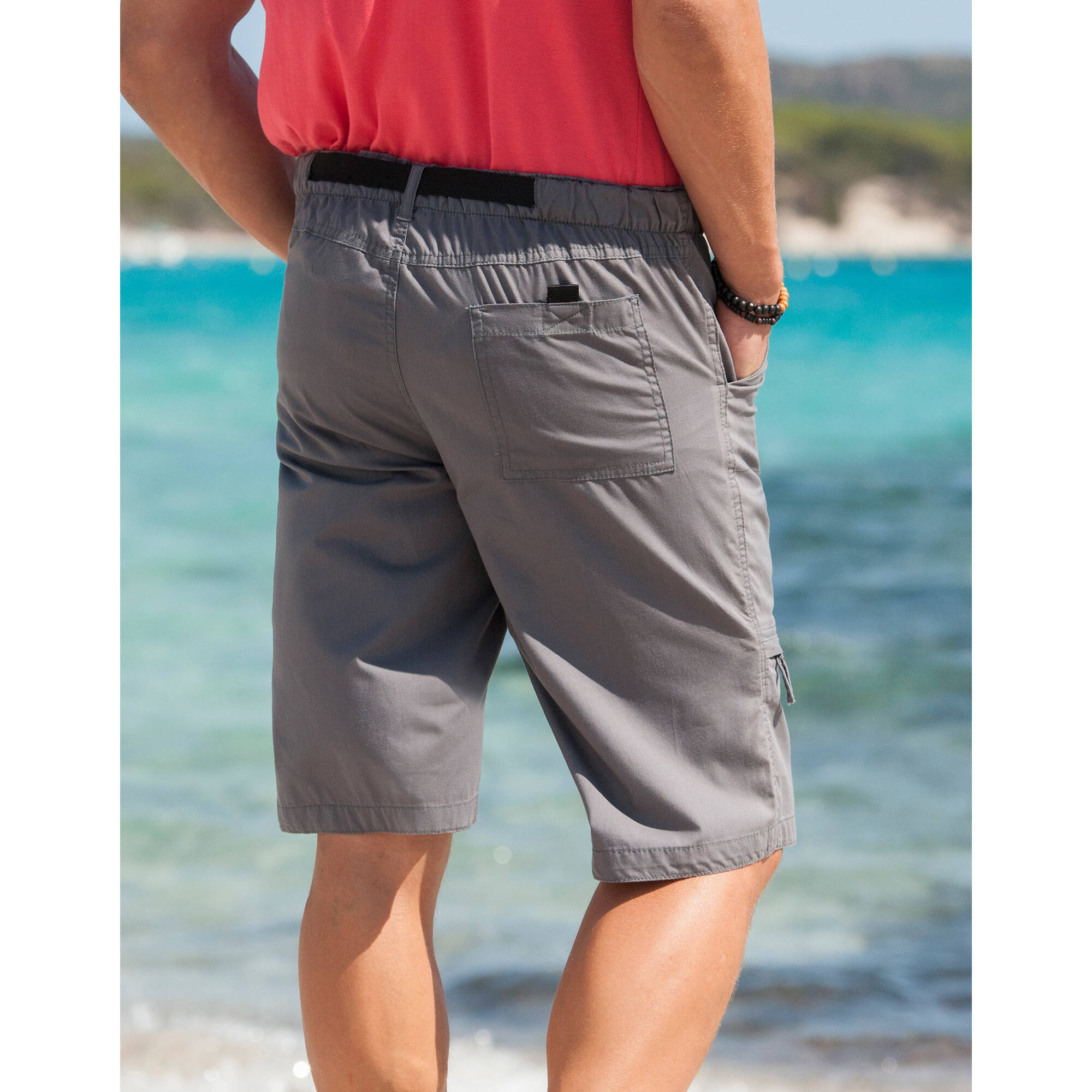 Bermuda lastiqu au 34 ceinture assortie - Blancheporte 28 €