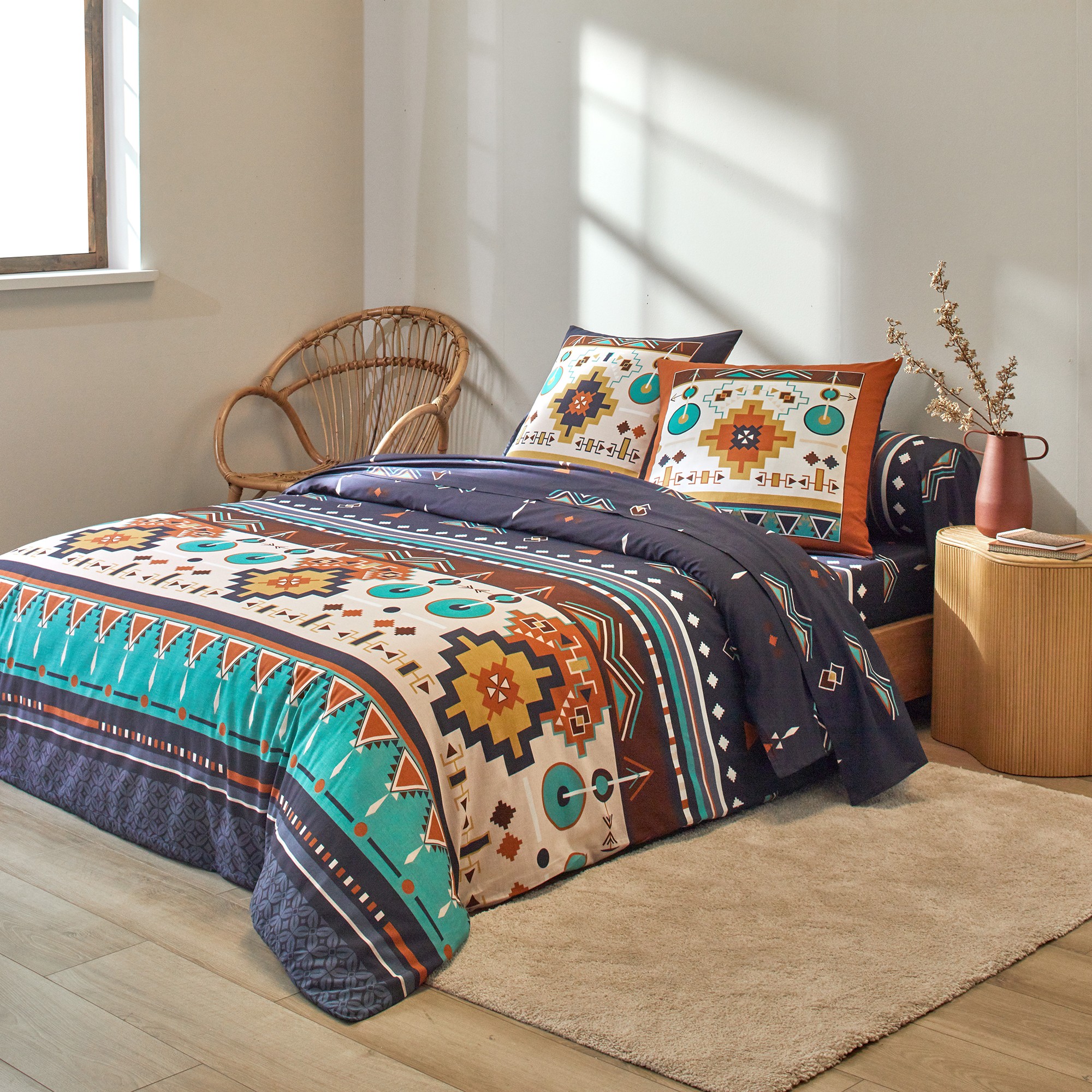 Linge De Lit Mystique En Coton Imprimé - Blancheporte