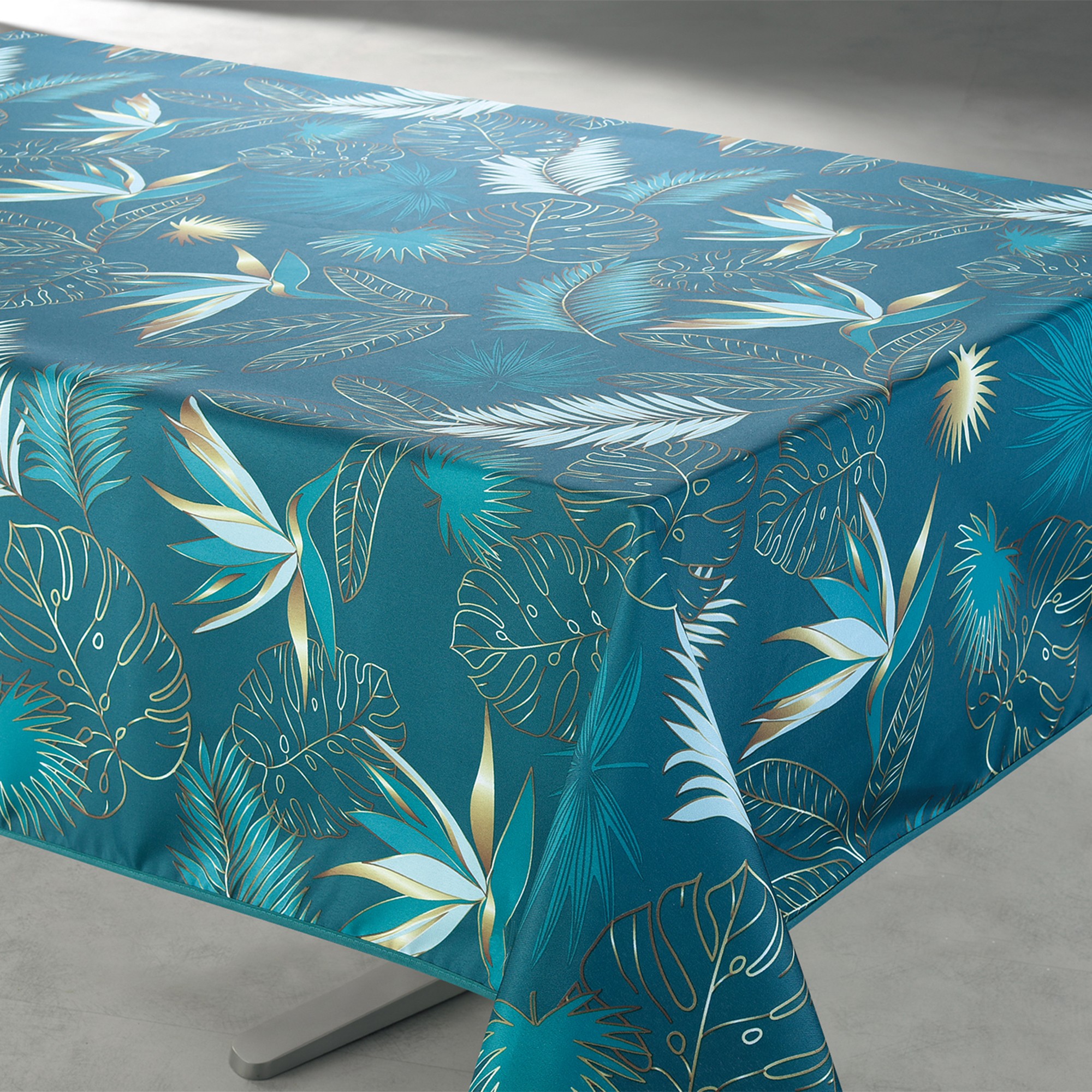 Nappe Vahinée Polyester Imprimé Feuillage - Blancheporte