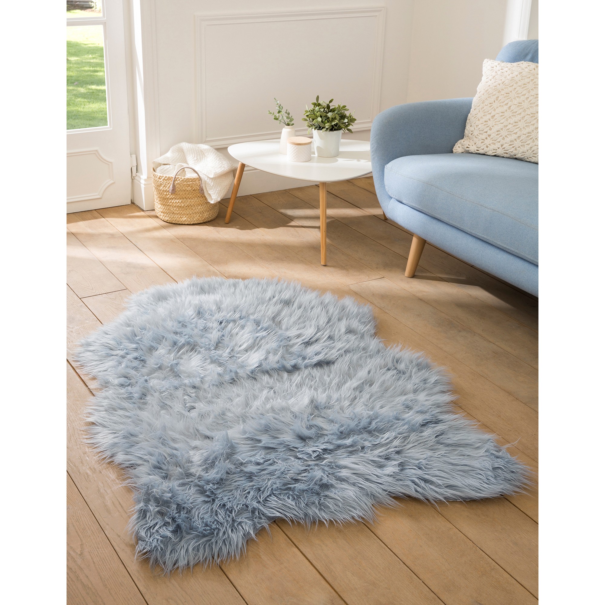 Tapis Poils Forme Peau De Bête - Blancheporte