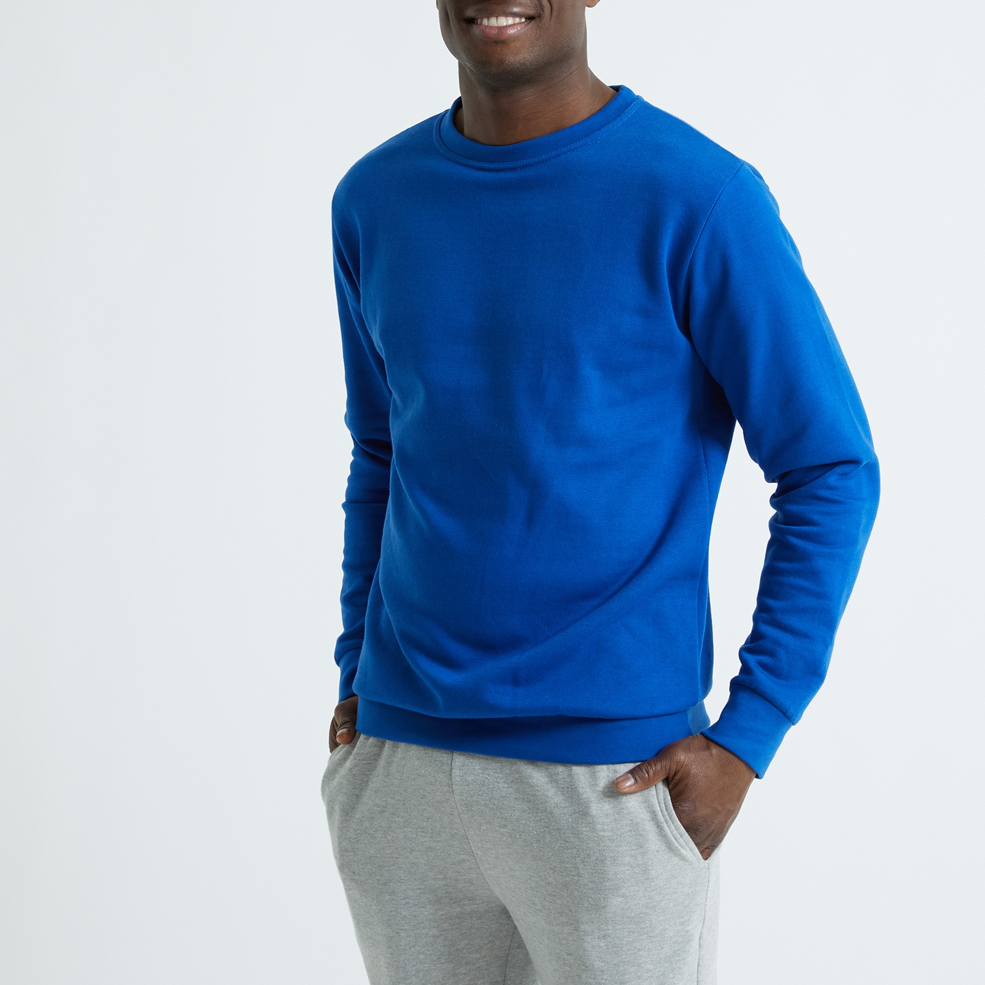 Sweat Molleton Col Rond - Blancheporte