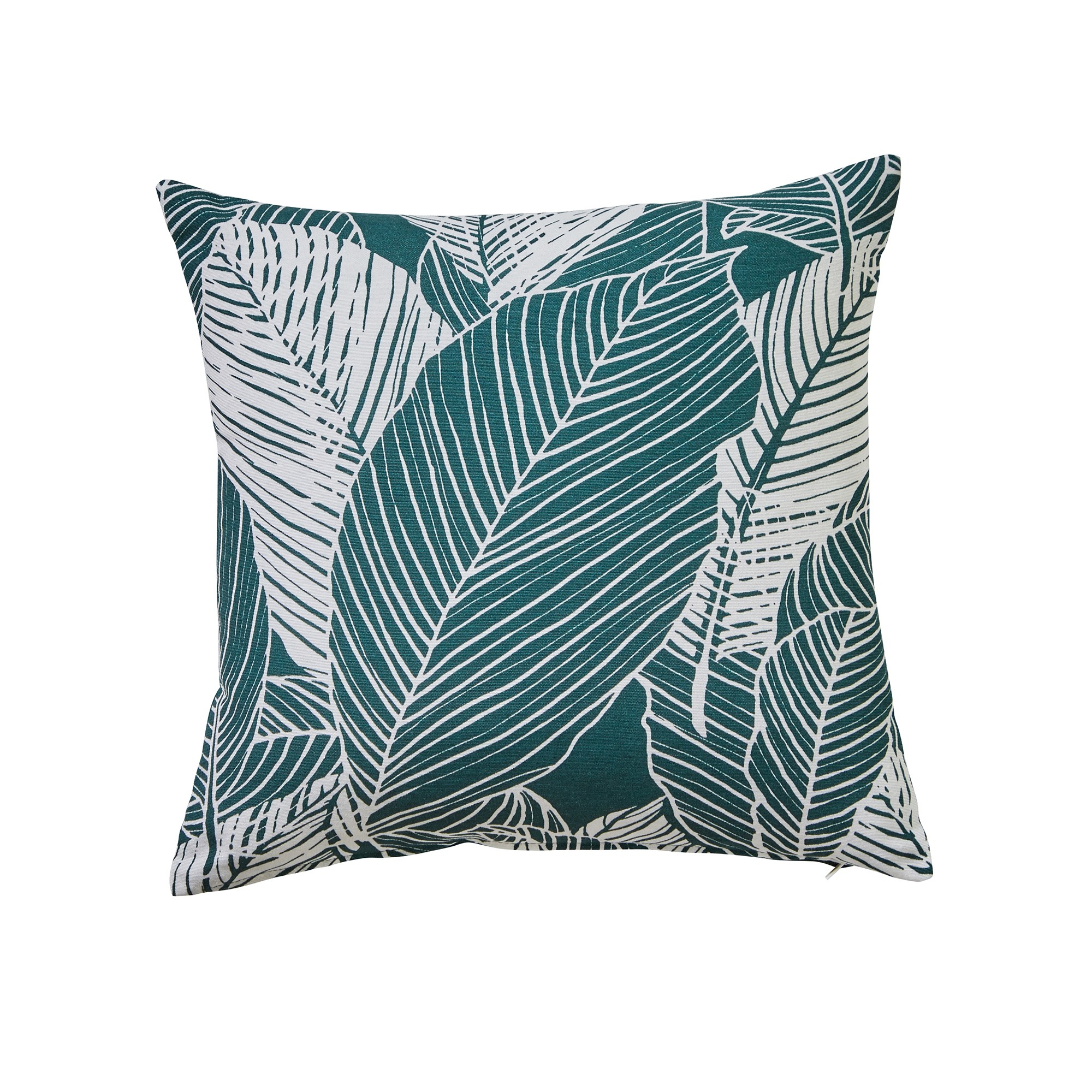 Housse De Coussin Carrée Imprimé Feuillage - Blancheporte