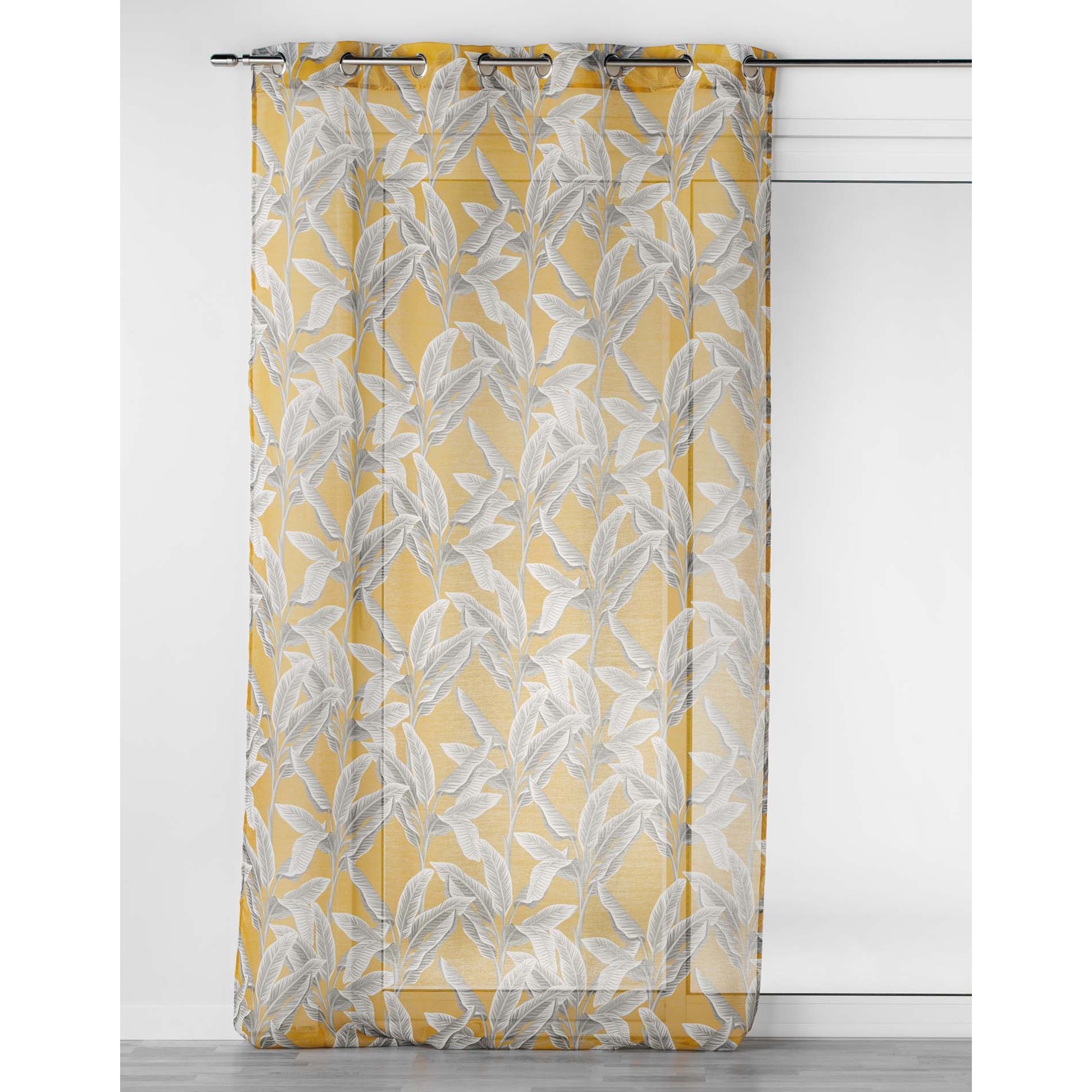 Voilage Imprimé Tropical - Blancheporte