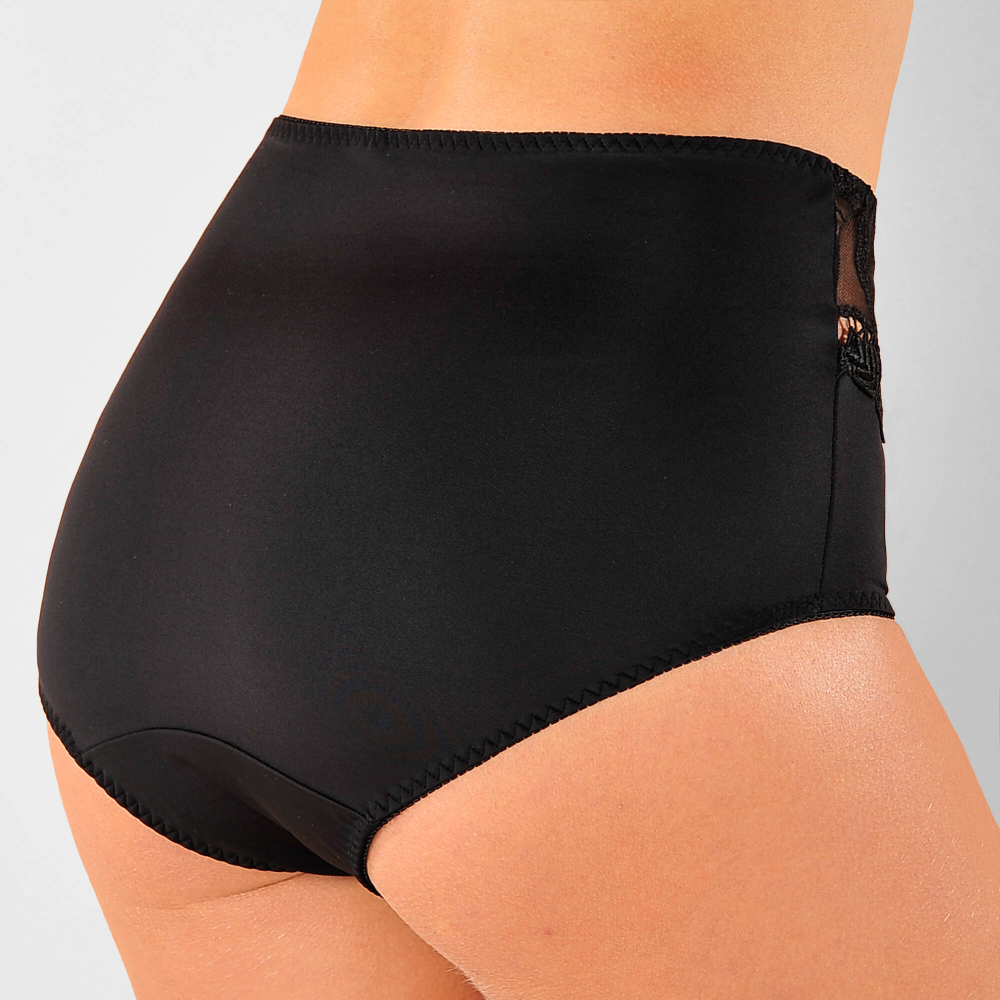 Gainette microfibre et guipure Rima - lot de 2 - Blancheporte 30$