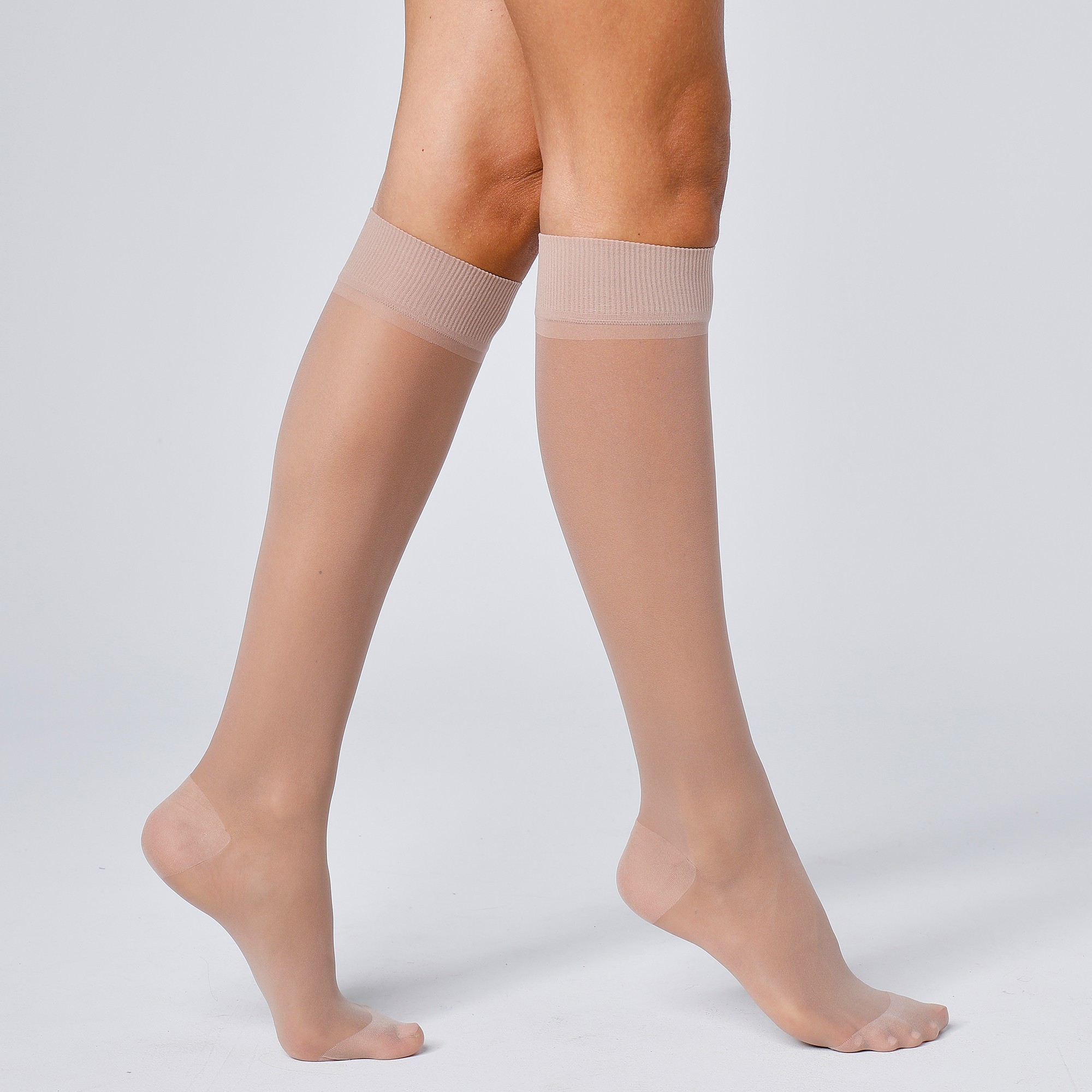 Mi-bas Anti Fatigue 40 Deniers - Lot De 2 Paires - Blancheporte