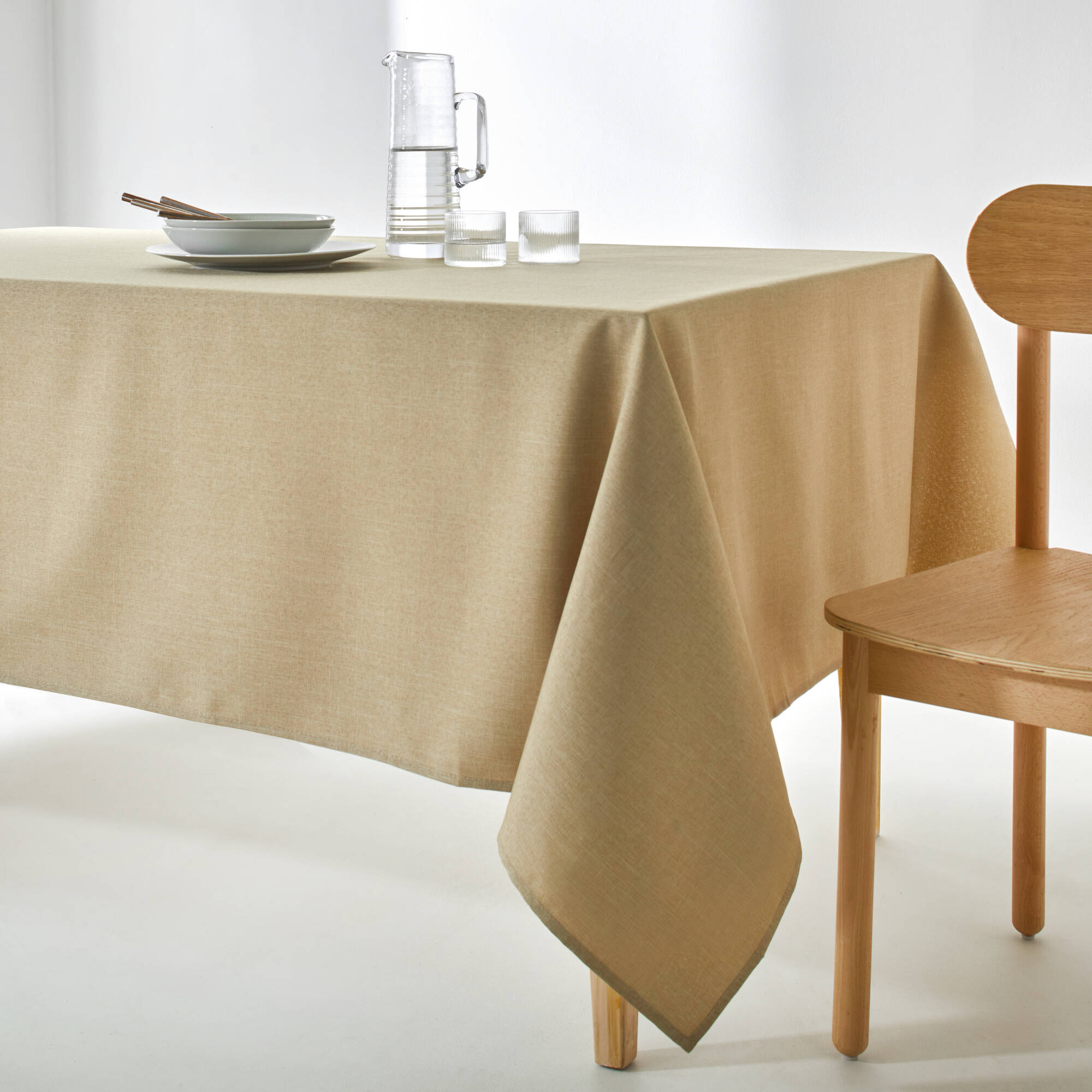 Nappe tramée effet chiné  - Blancheporte