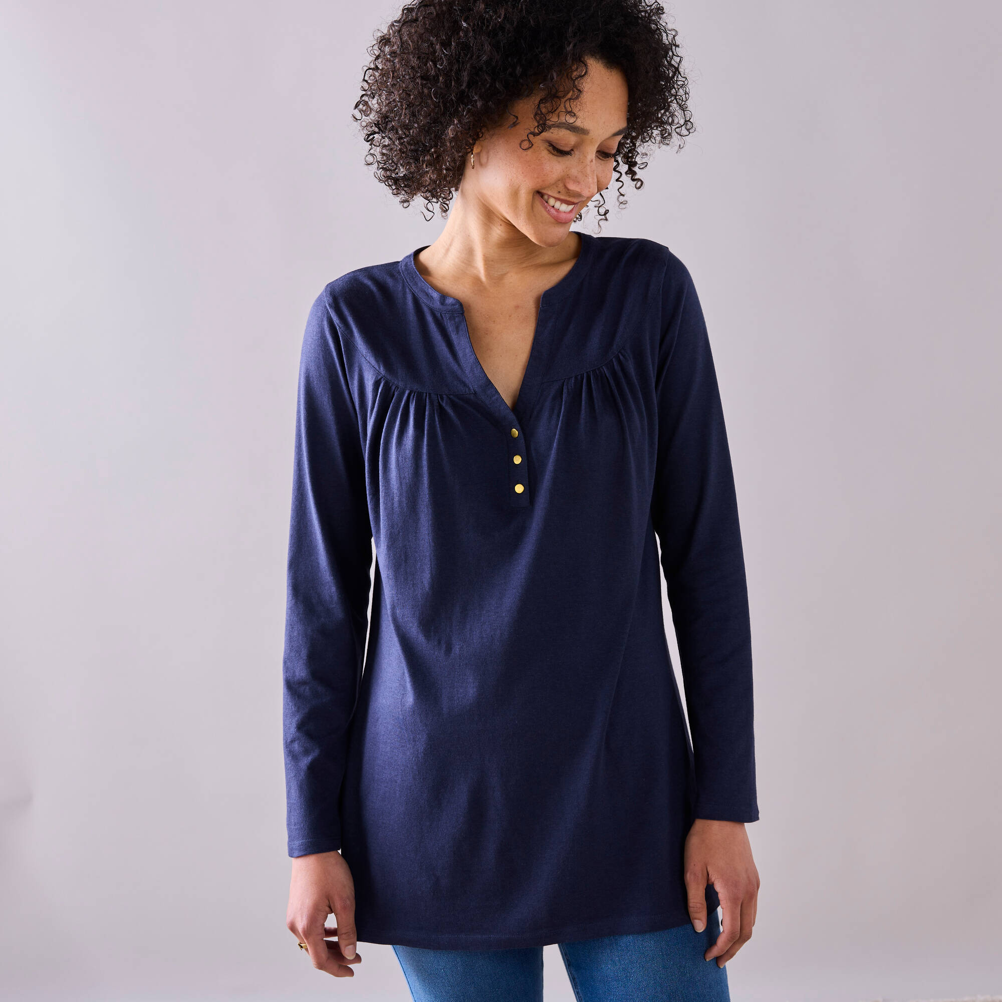 Tunique Bordeaux Unie En Voile Doublée - Taille 54-56 - Neuf Sans étiquettes - Polyester