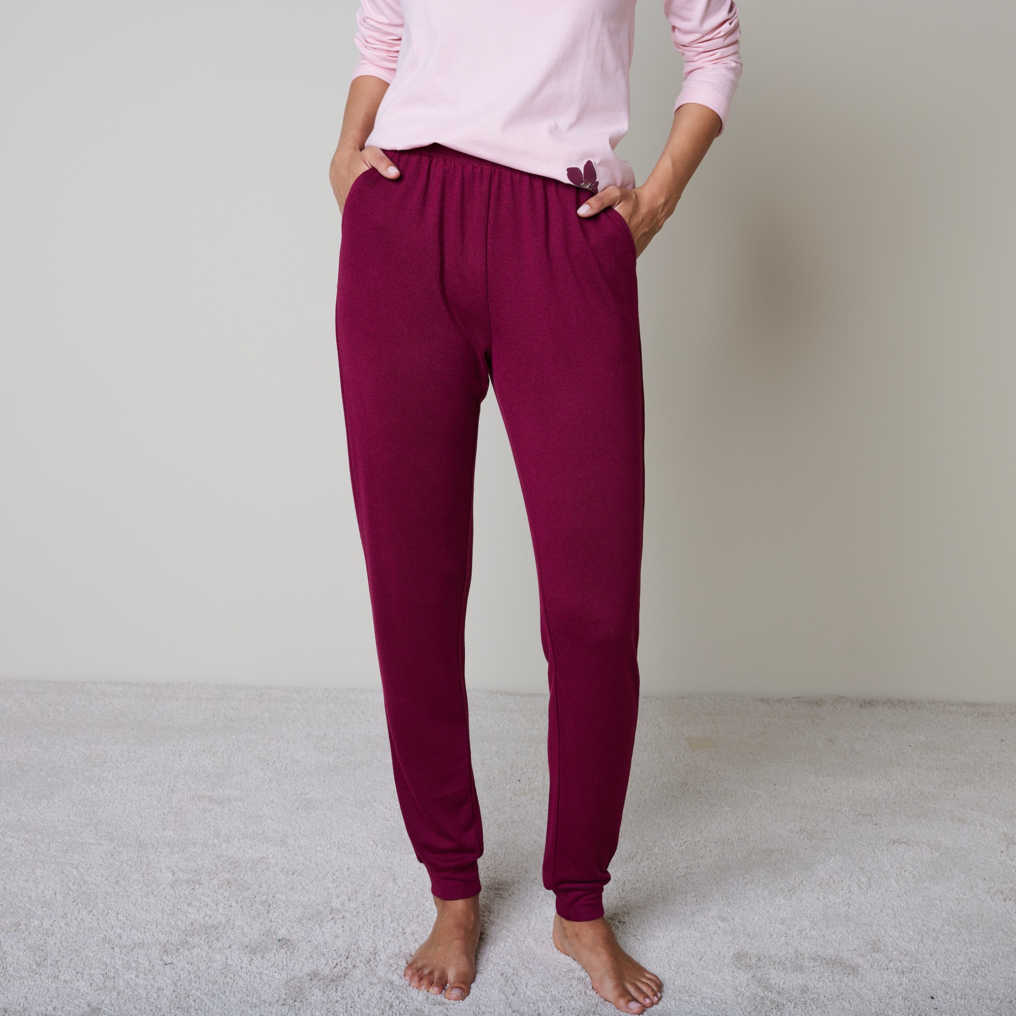 Pantalon pyjama sales fluide femme