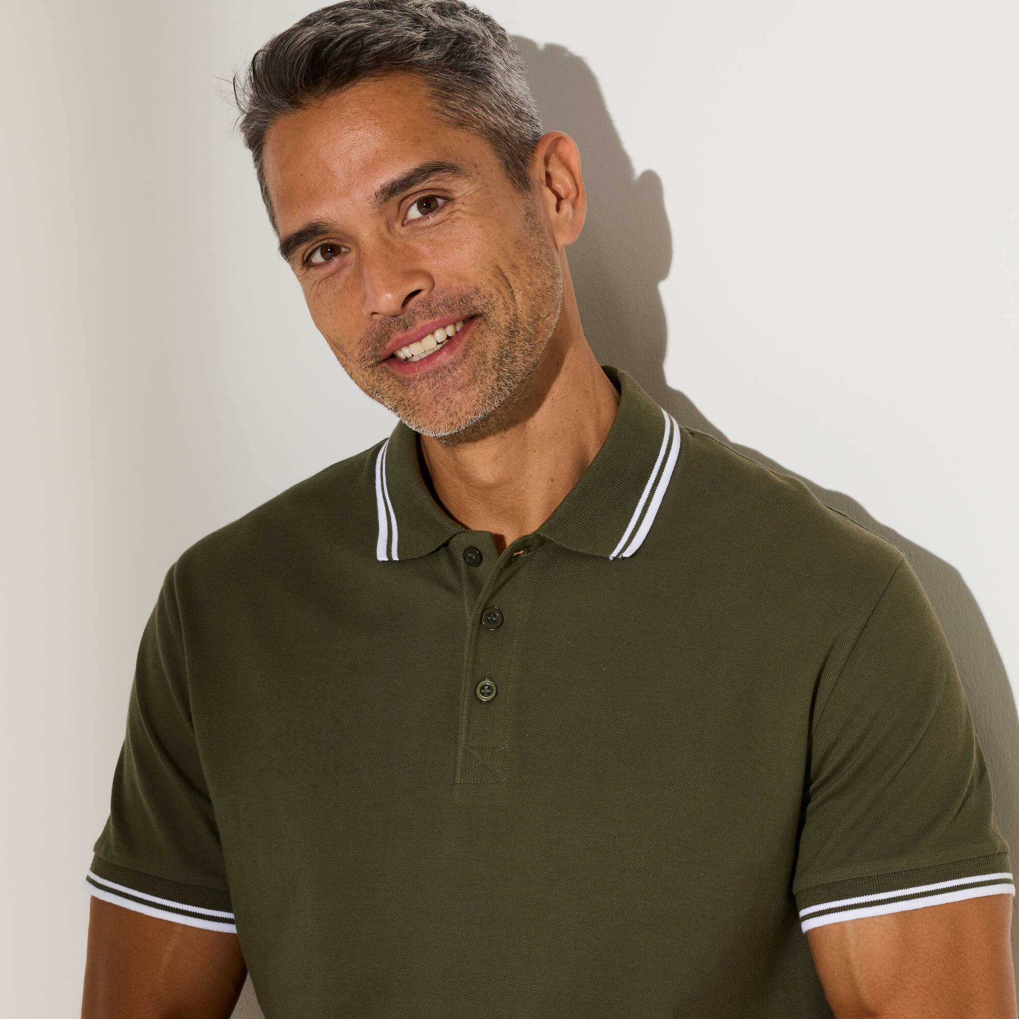 Polo uni maille pique manches courtes - Blancheporte 20$