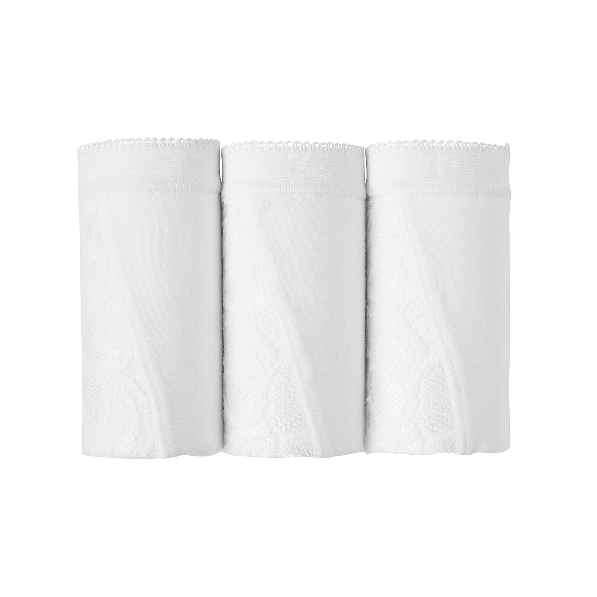 Slip/culotte Femme POWER FLOWER - Blanc En Coton Et Dentelle - Taille XXL - Neuf Avec étiquettes
