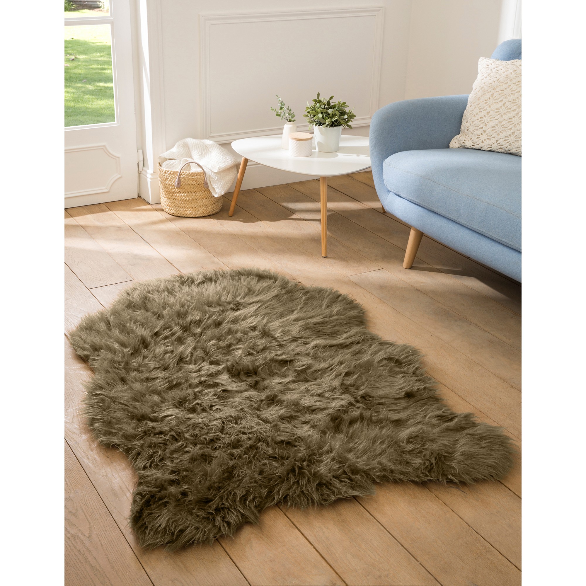 Tapis Poils Forme Peau De Bête - Blancheporte
