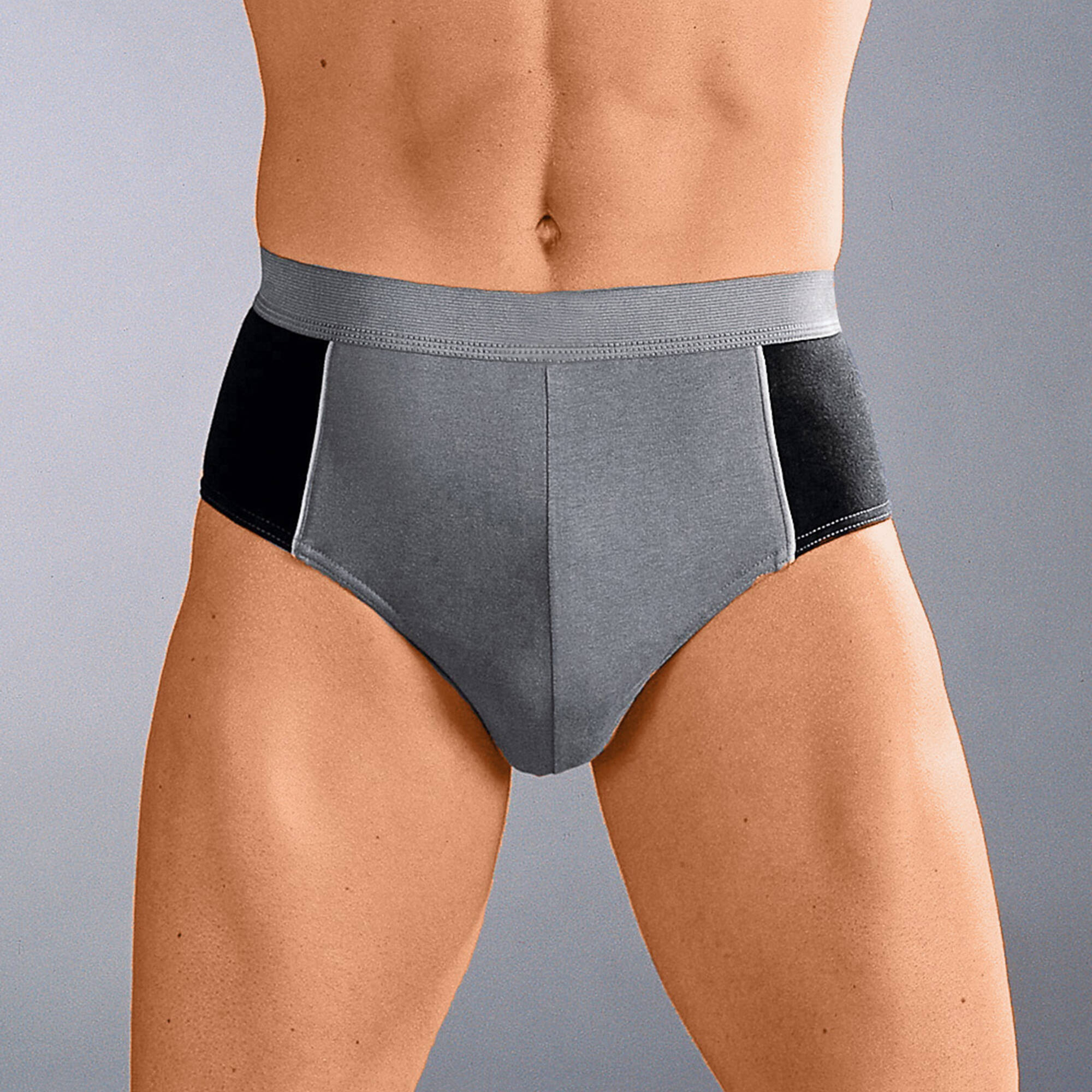 Slip ferm bicolore taille haute - lot de 4 - Blancheporte 22$