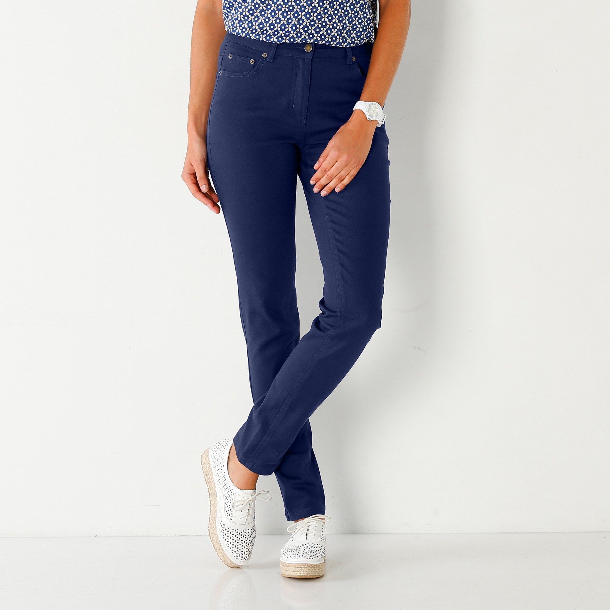 Pantalon Fuselé Couleur - Blancheporte