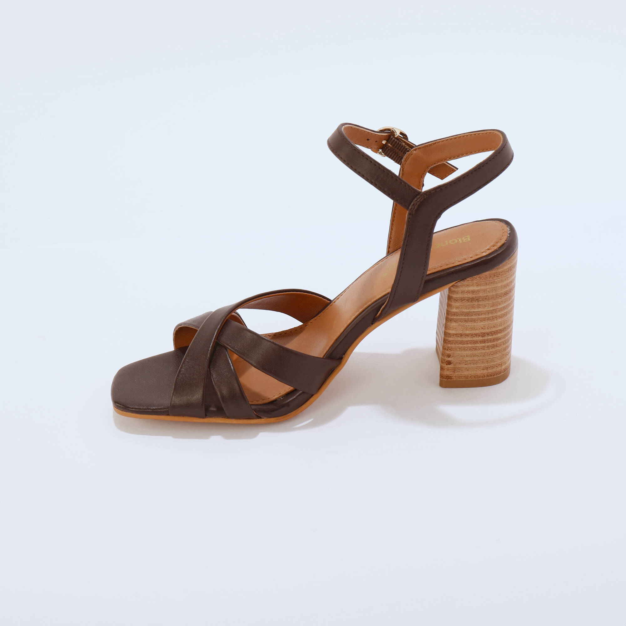 Sandales cuir talon - Blancheporte 90$
