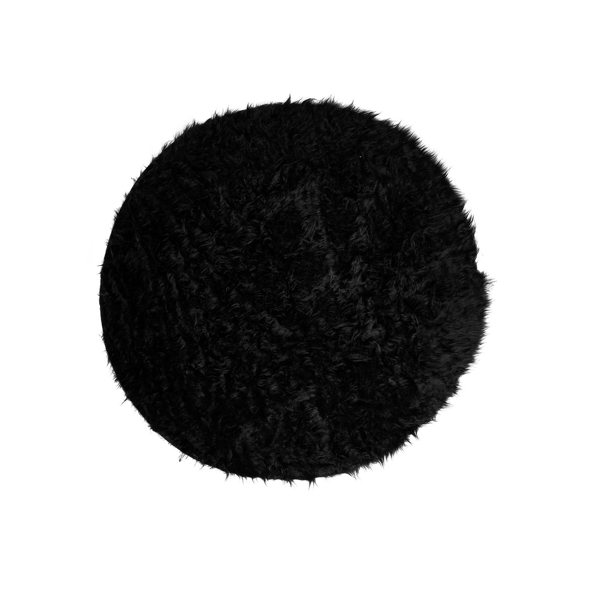 Tapis Rond Poils Longs - Blancheporte