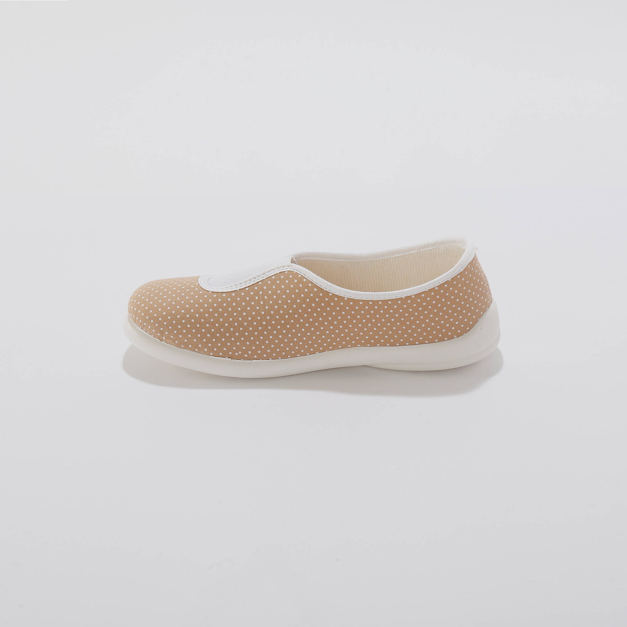 Ballerine dintrieur lastique imprime pois - Blancheporte 25$